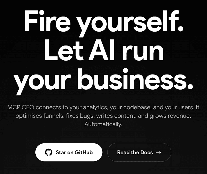 MCP CEO screenshot 1