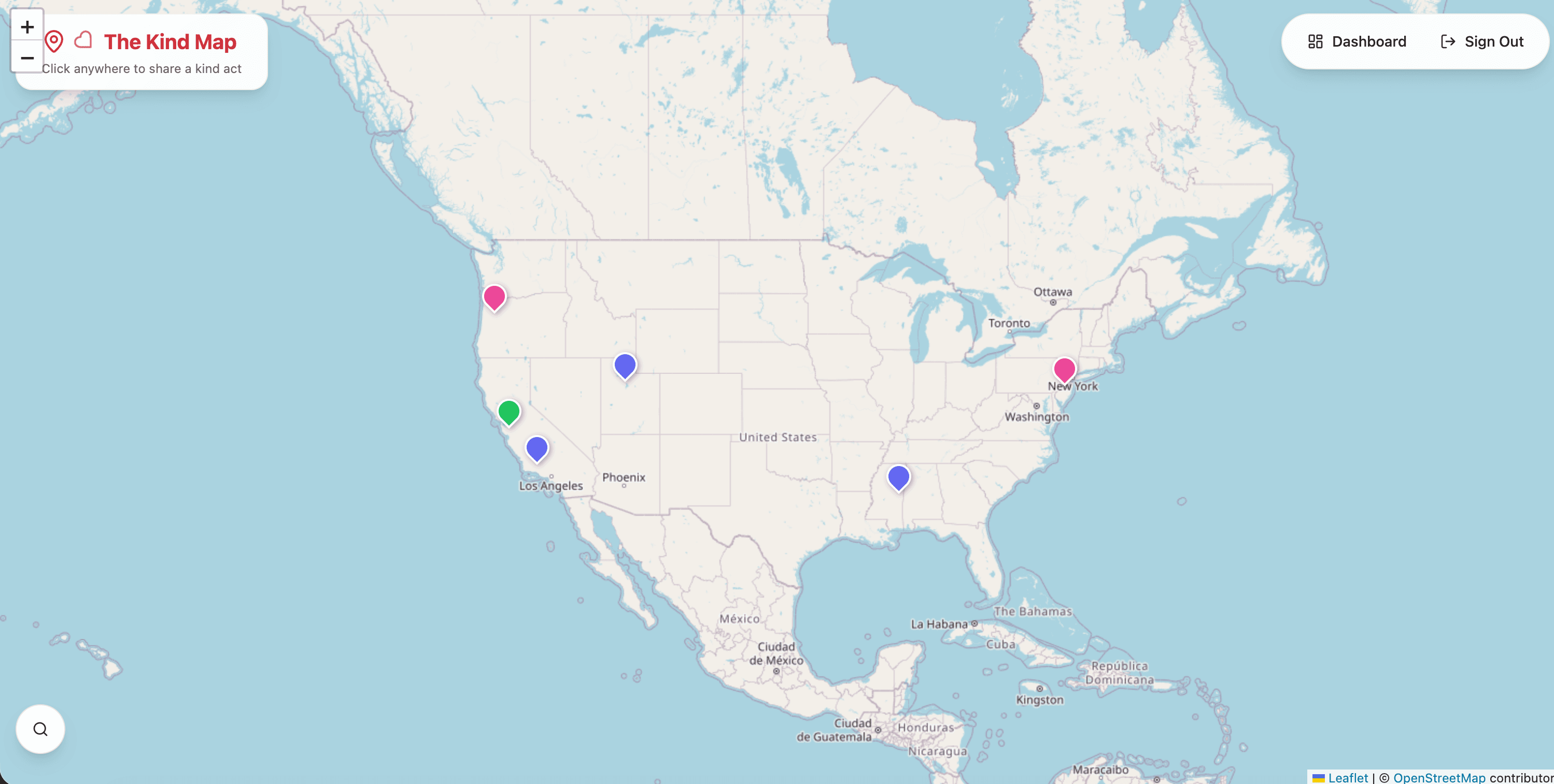 The Kind Map screenshot 2