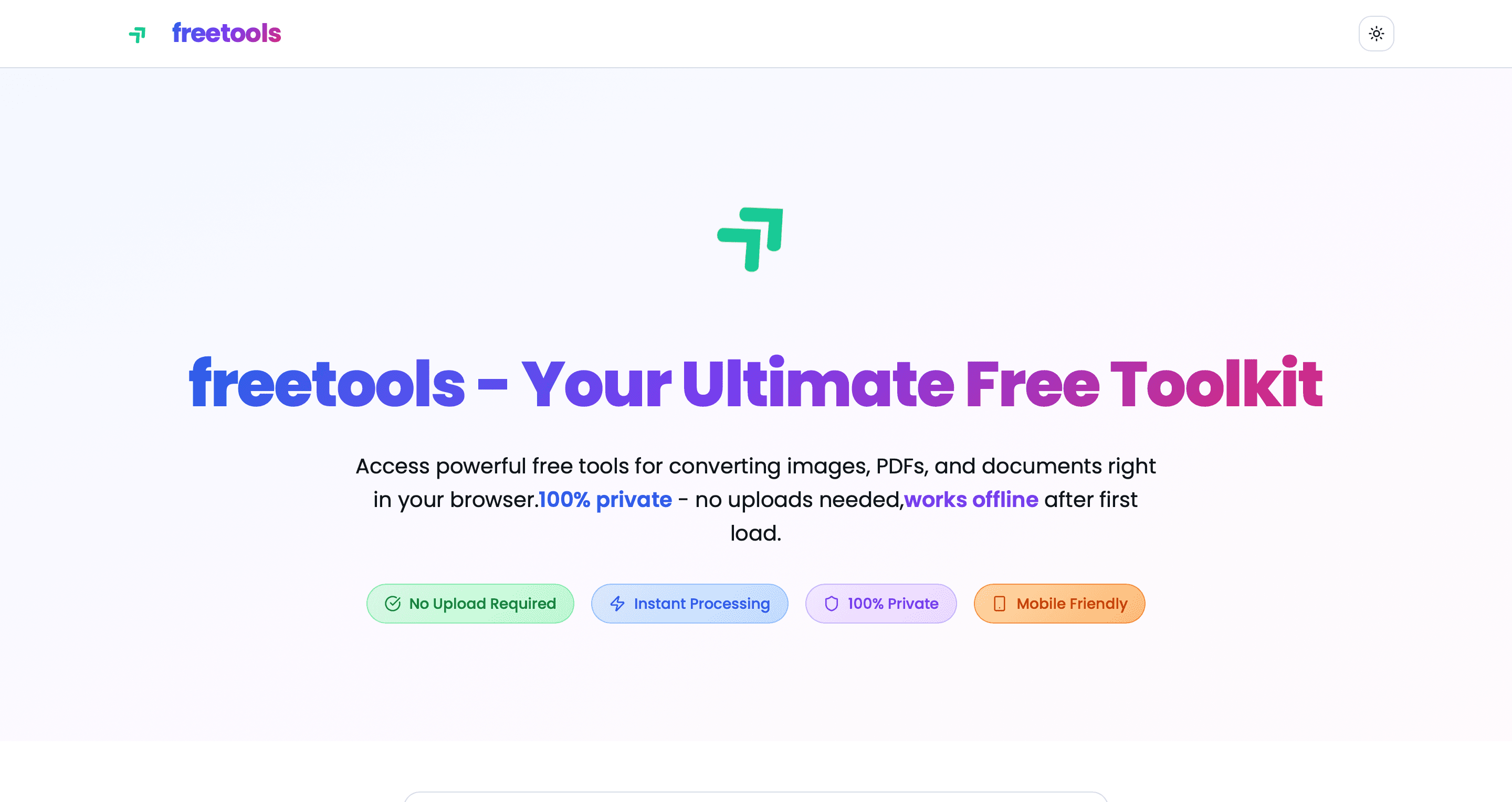 freetools screenshot 1