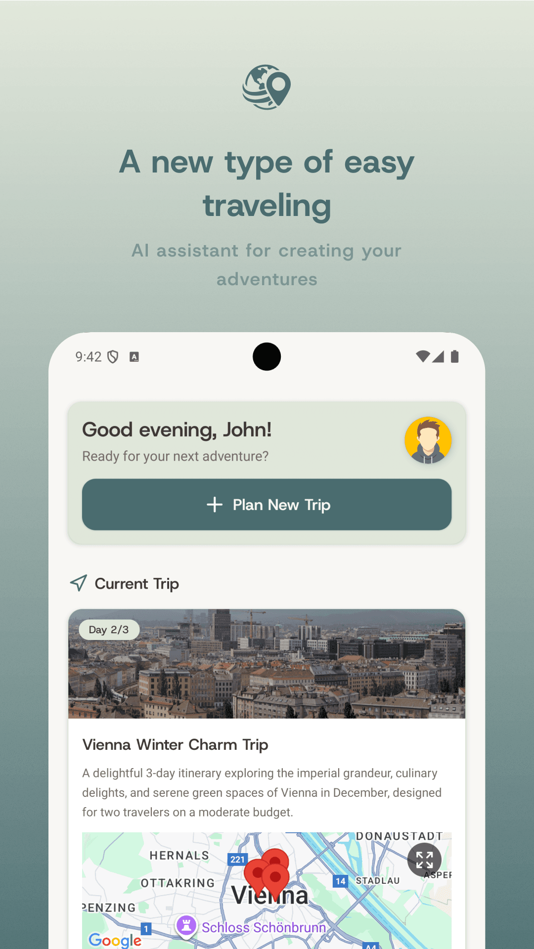 tripplore: intelligent travel planning screenshot 2