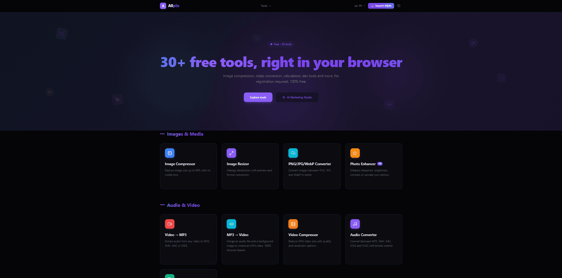 Allplix screenshot 1