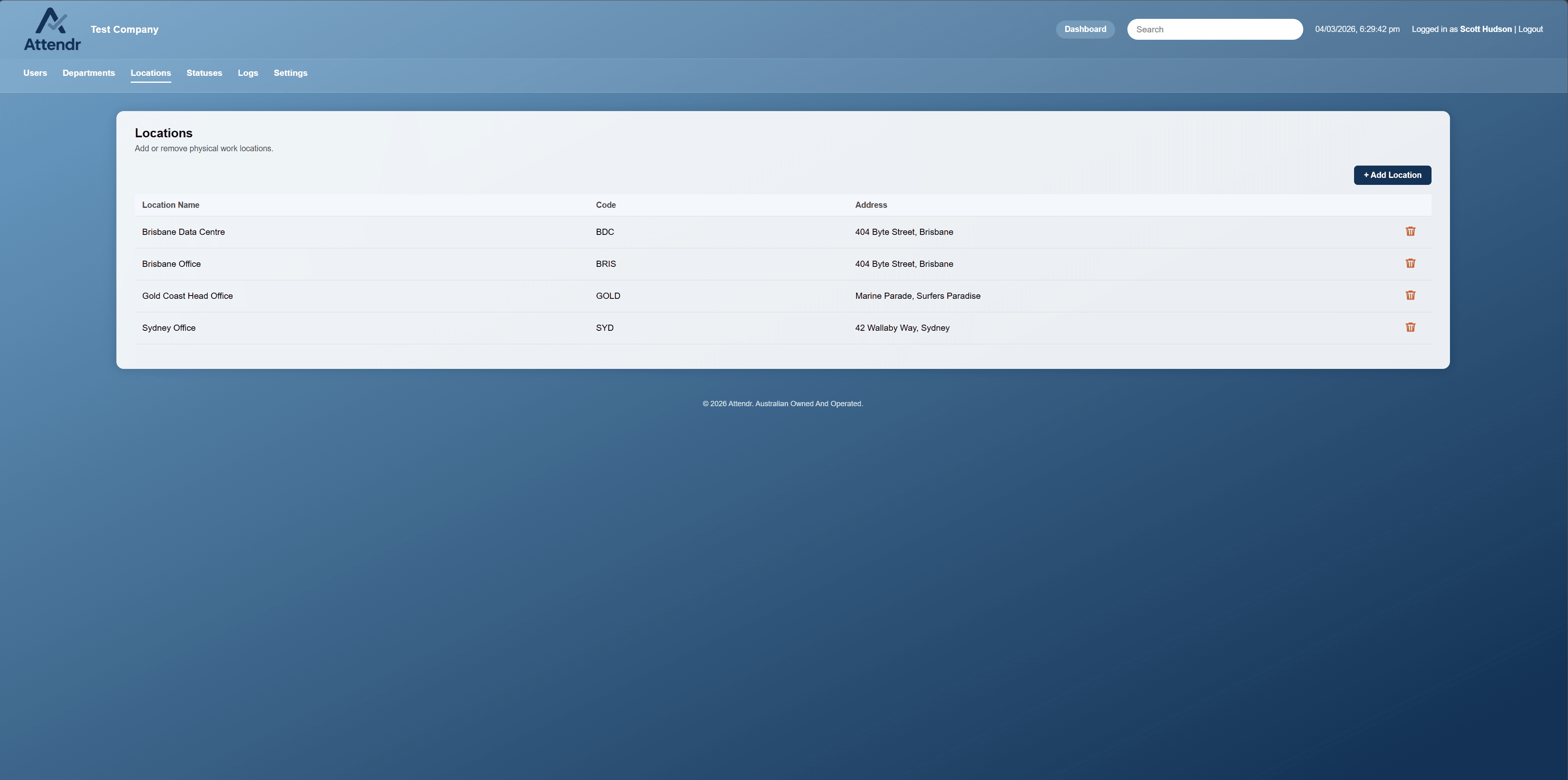 Attendr screenshot 9