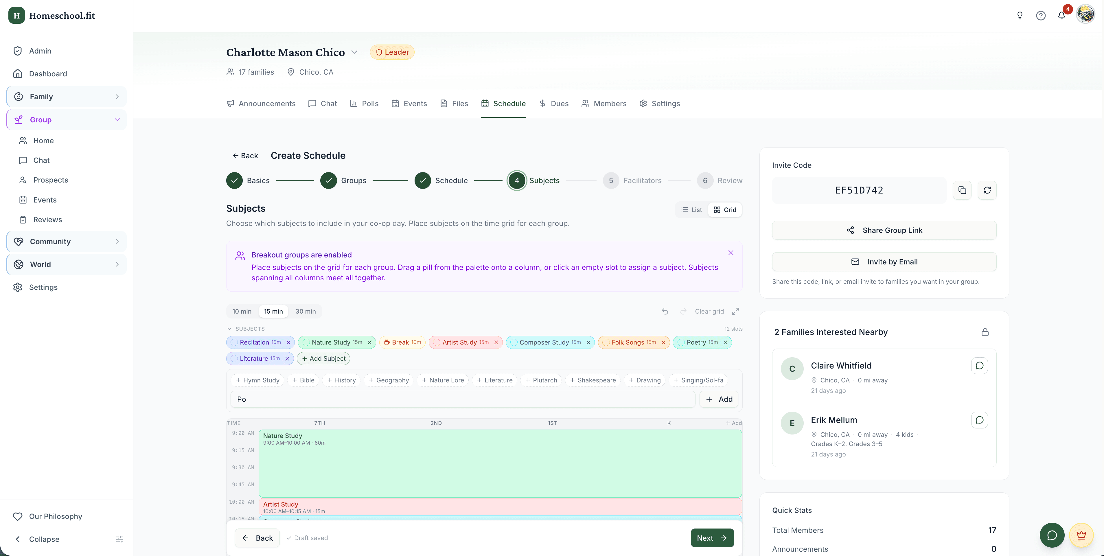 Homeschool.fit screenshot 10