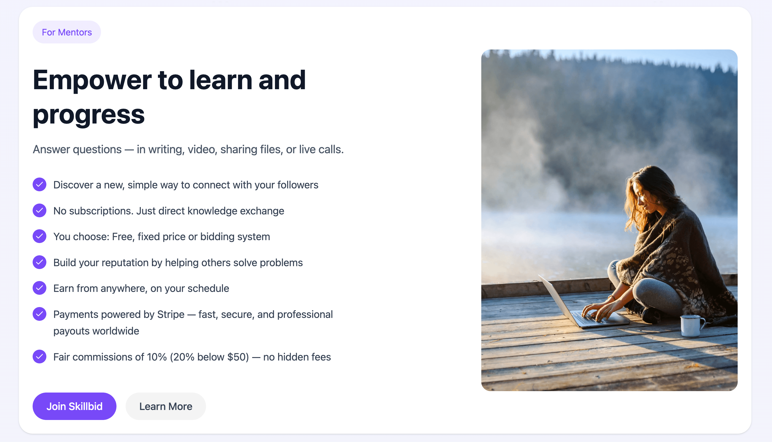 Skillbid.io screenshot 4