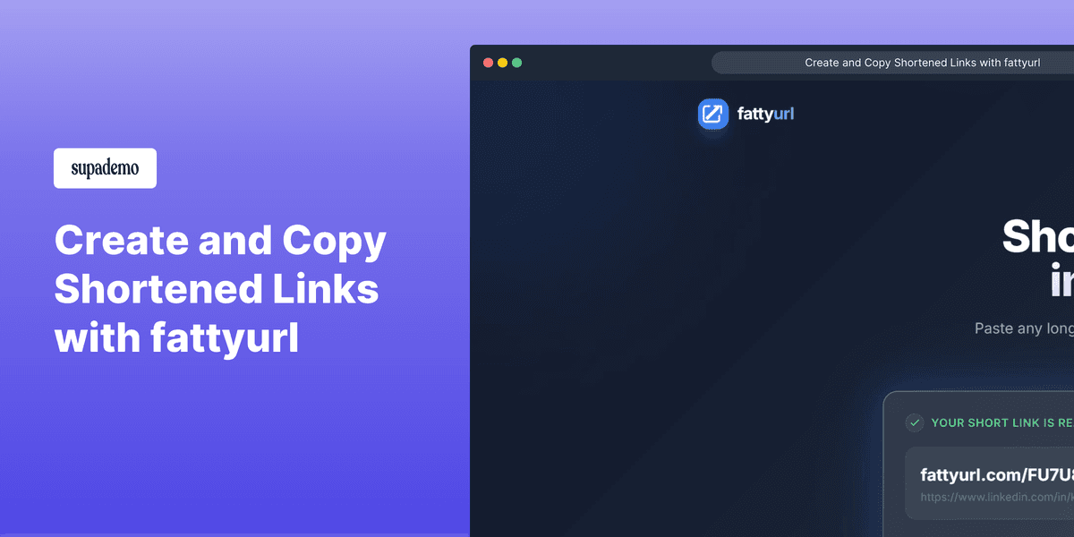 Fatty URL screenshot 1