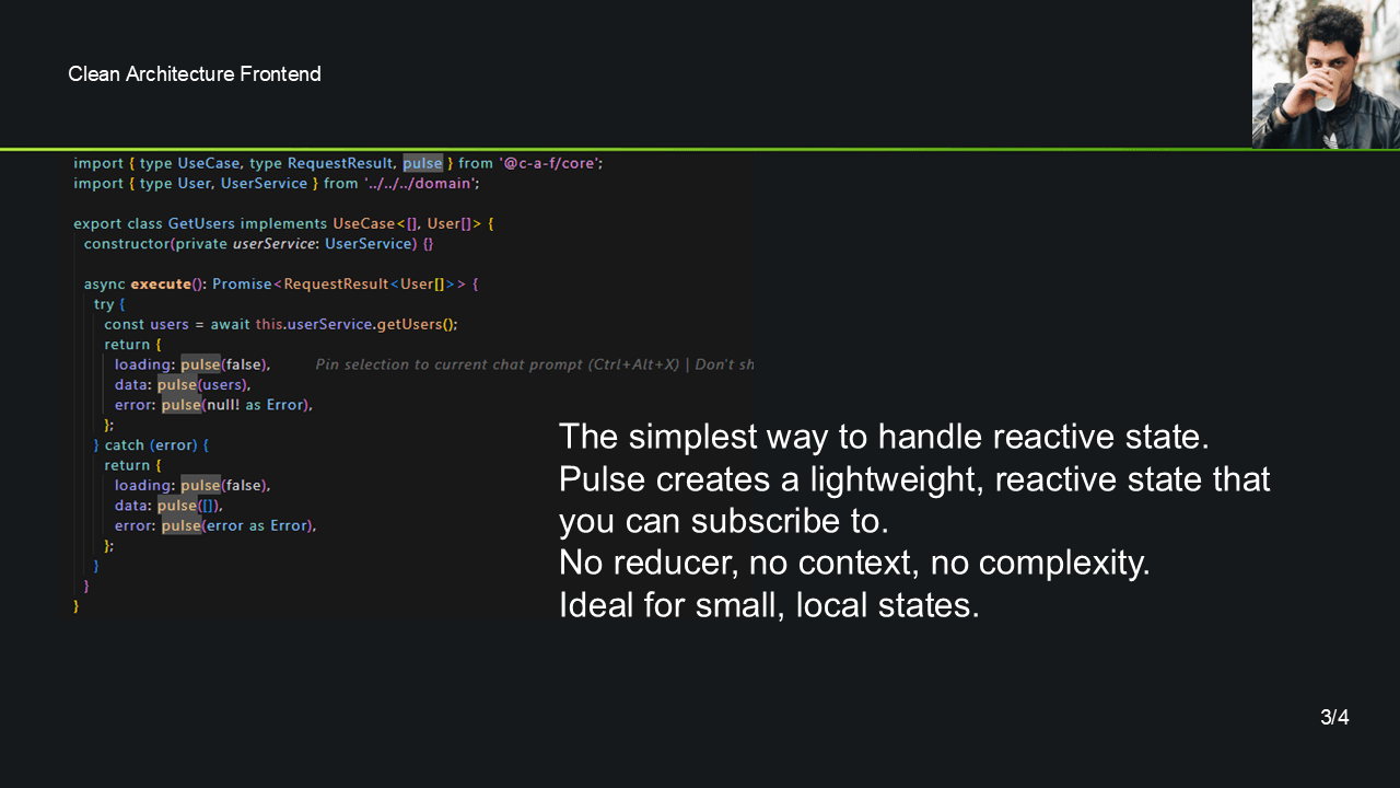 CAF – Clean Architecture Frontend screenshot 3