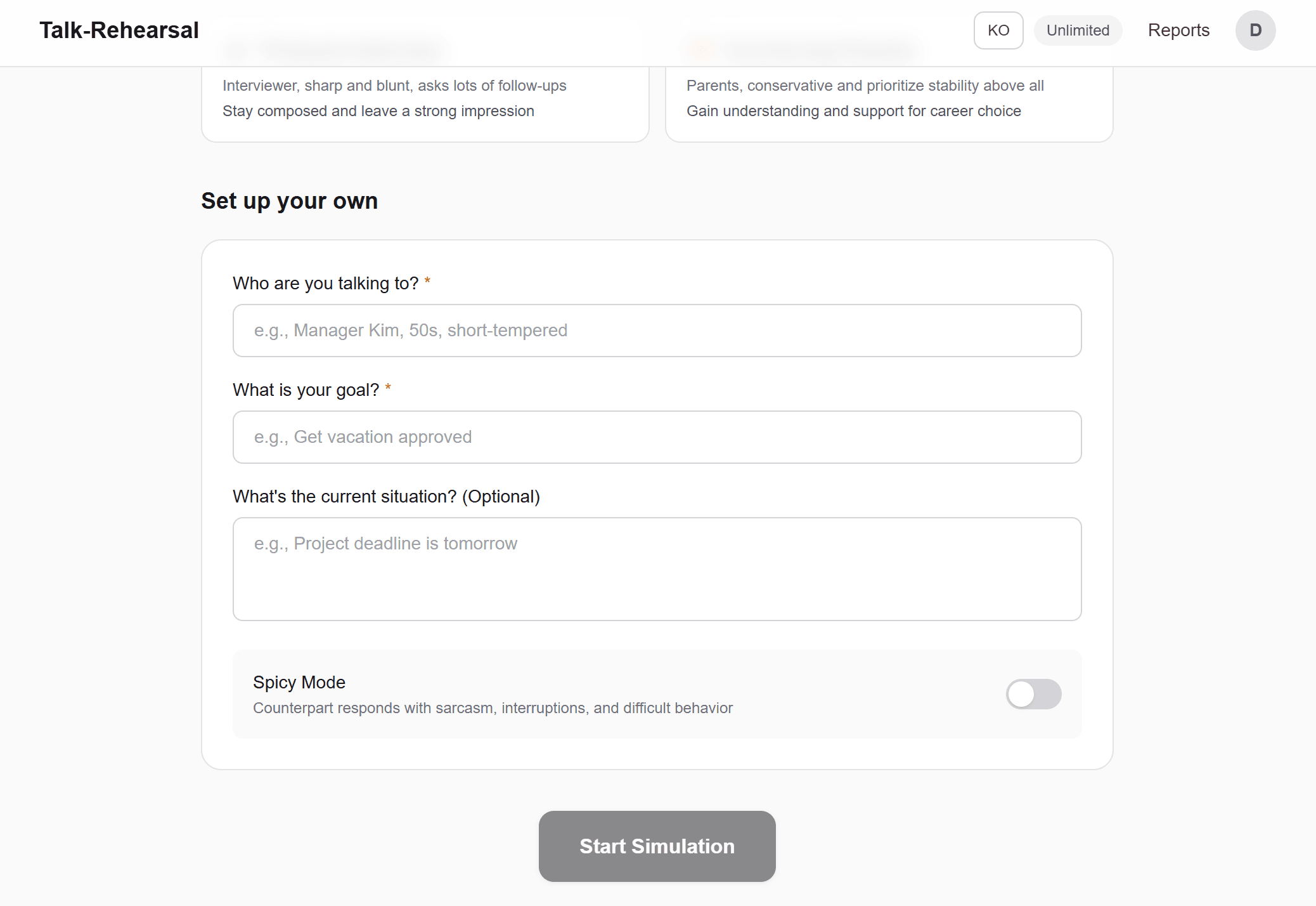 Talk-Rehearsal screenshot 3