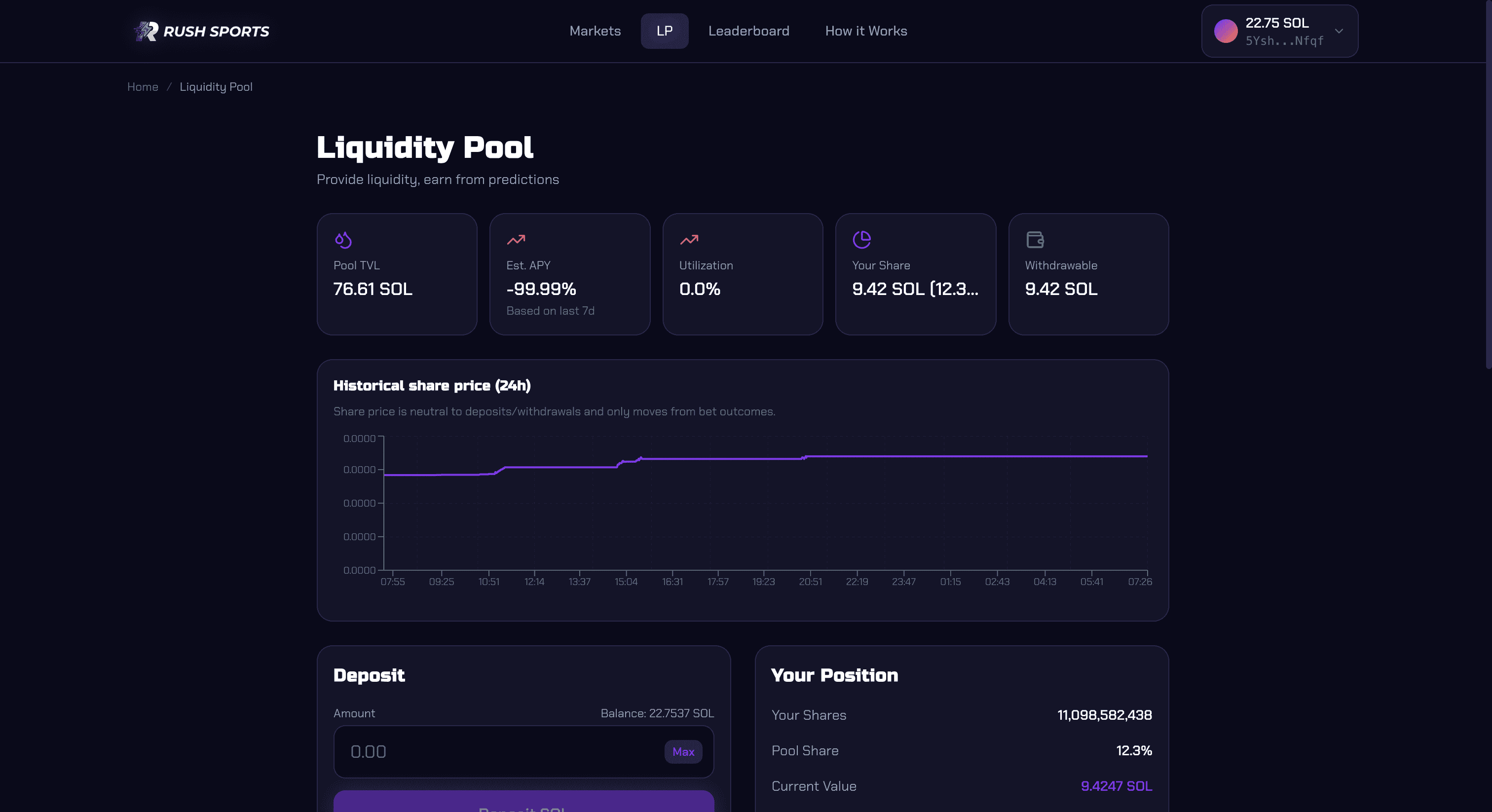 Rush Sports screenshot 3