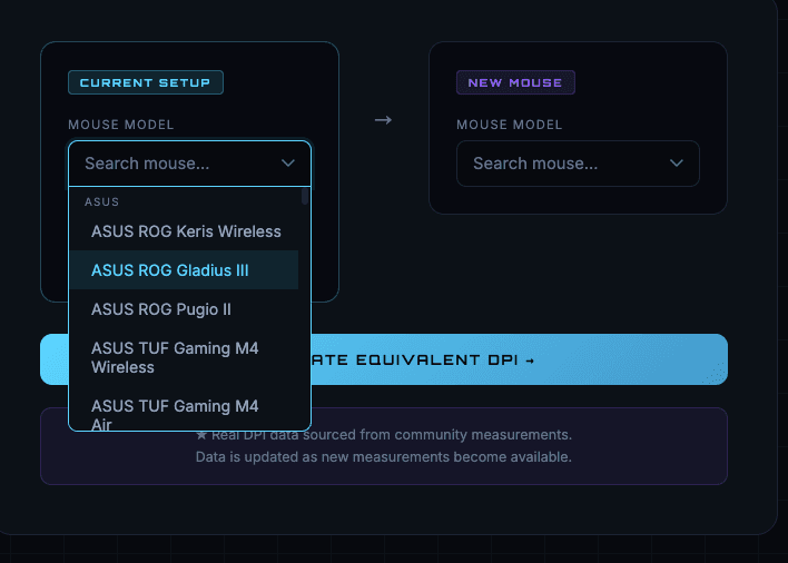 RealDPI — Real Mouse DPI Converter screenshot 2