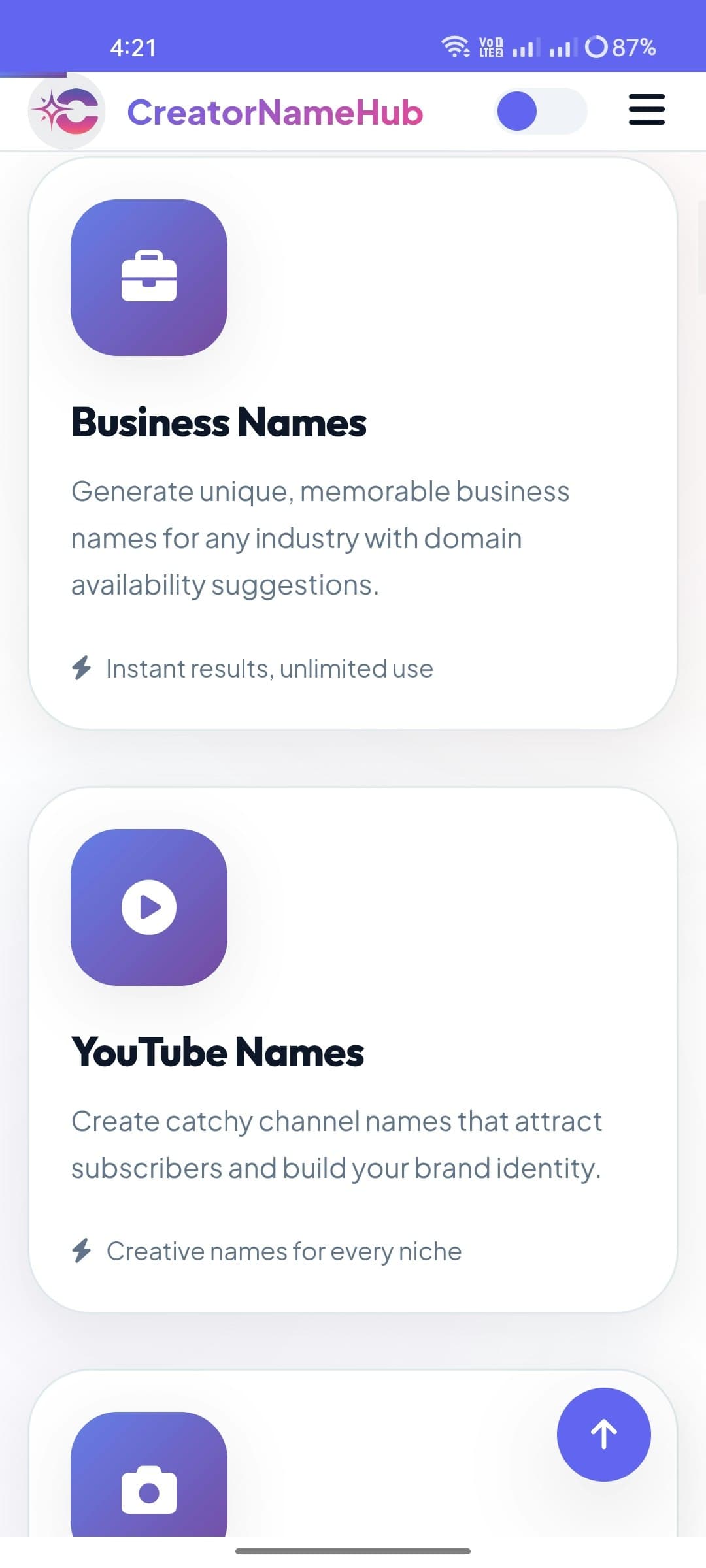 CreatorNameHub screenshot 4