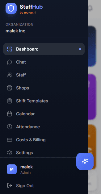 StaffHub screenshot 2