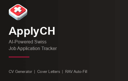 ApplyCH screenshot 1