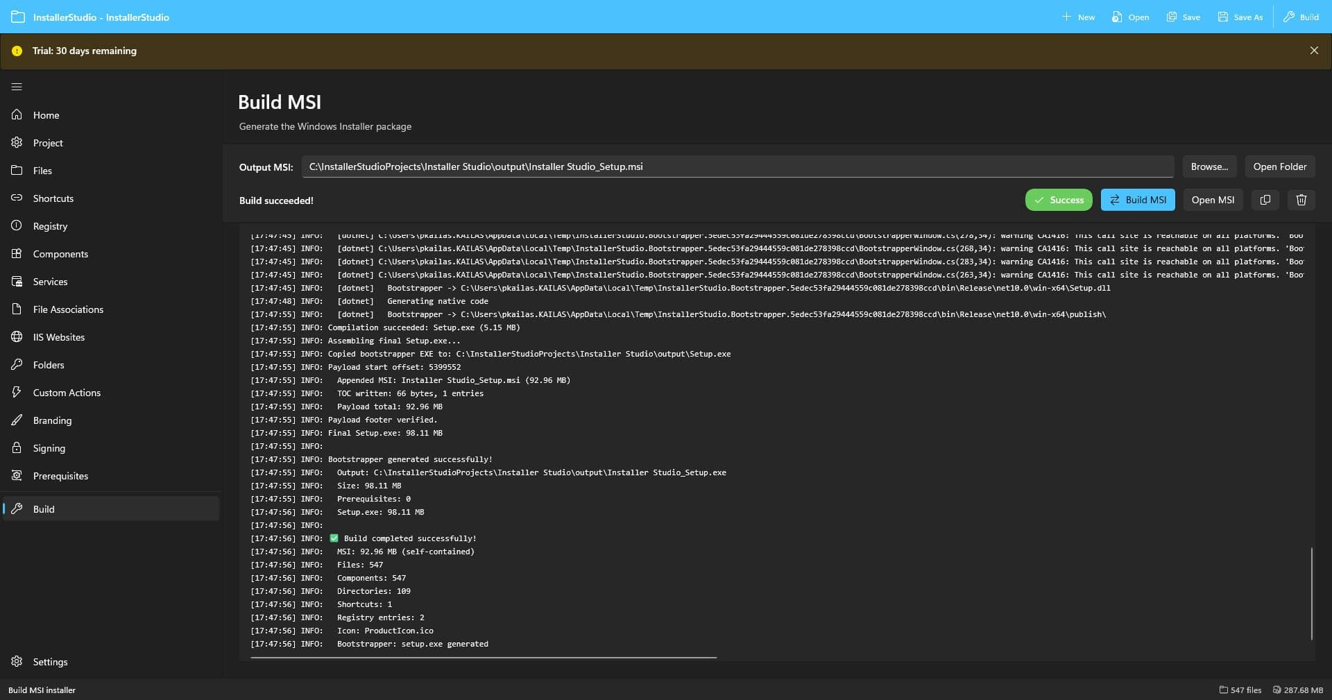 Installer Studio screenshot 9