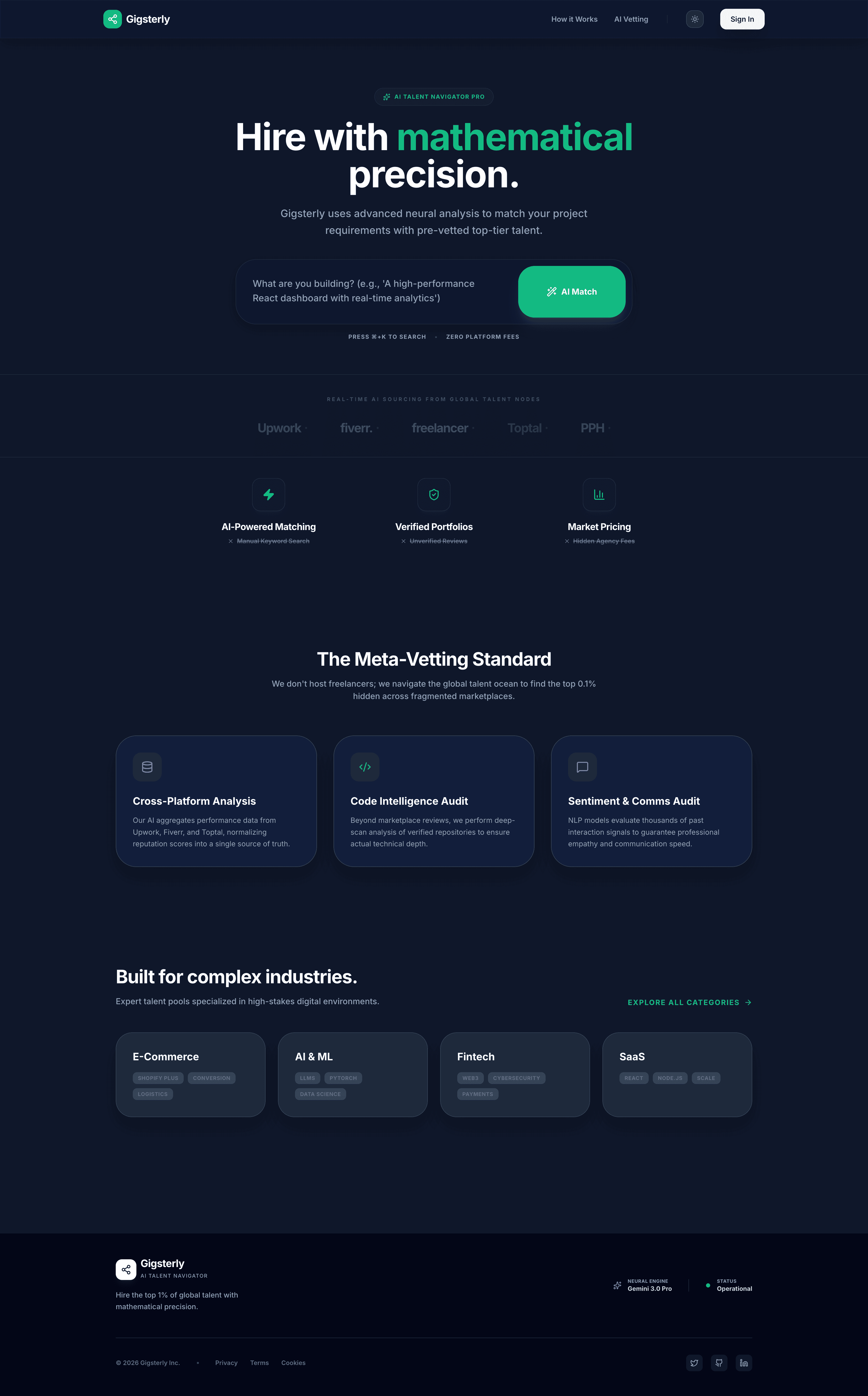 Gigsterly screenshot 1