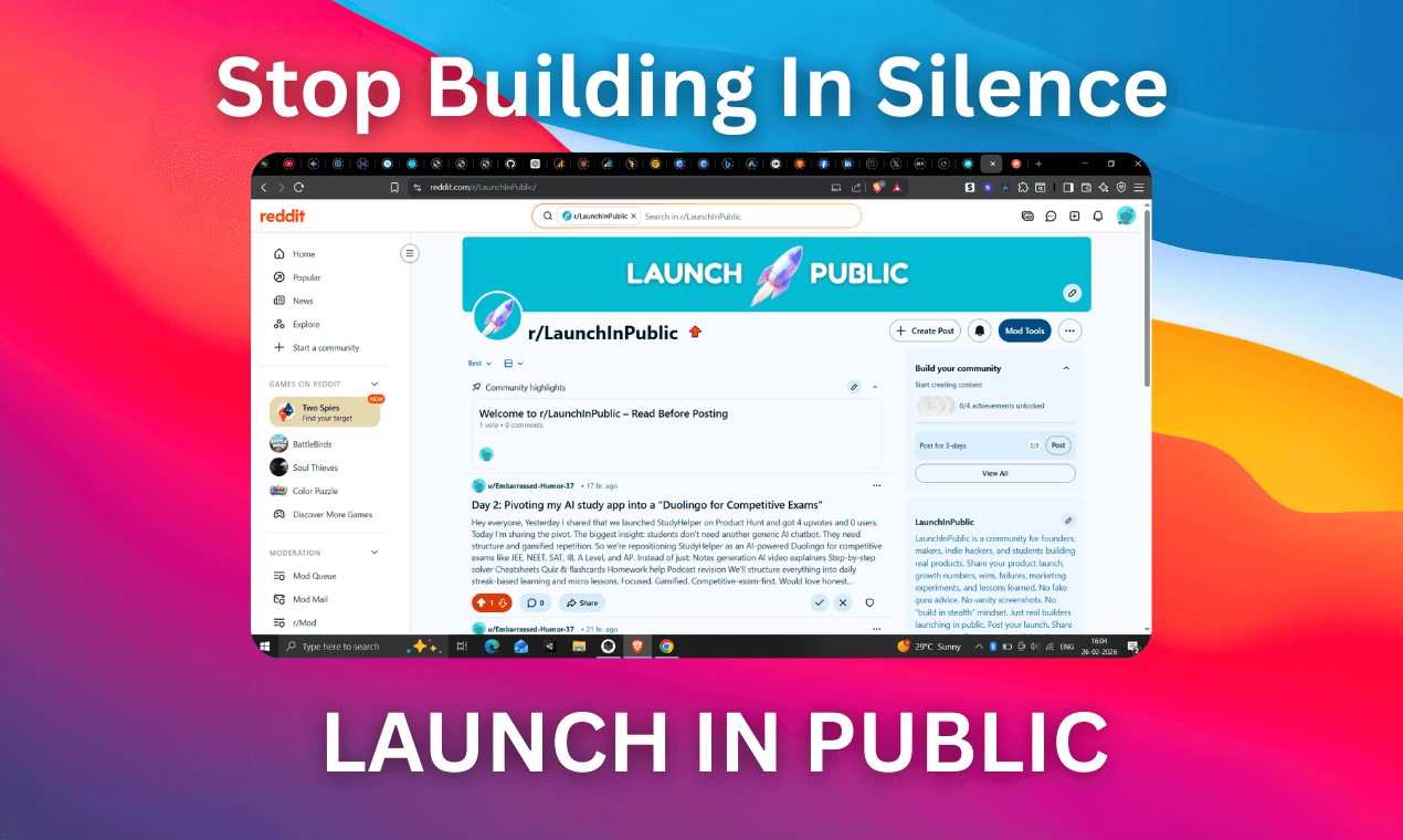 Launch In Public screenshot 1