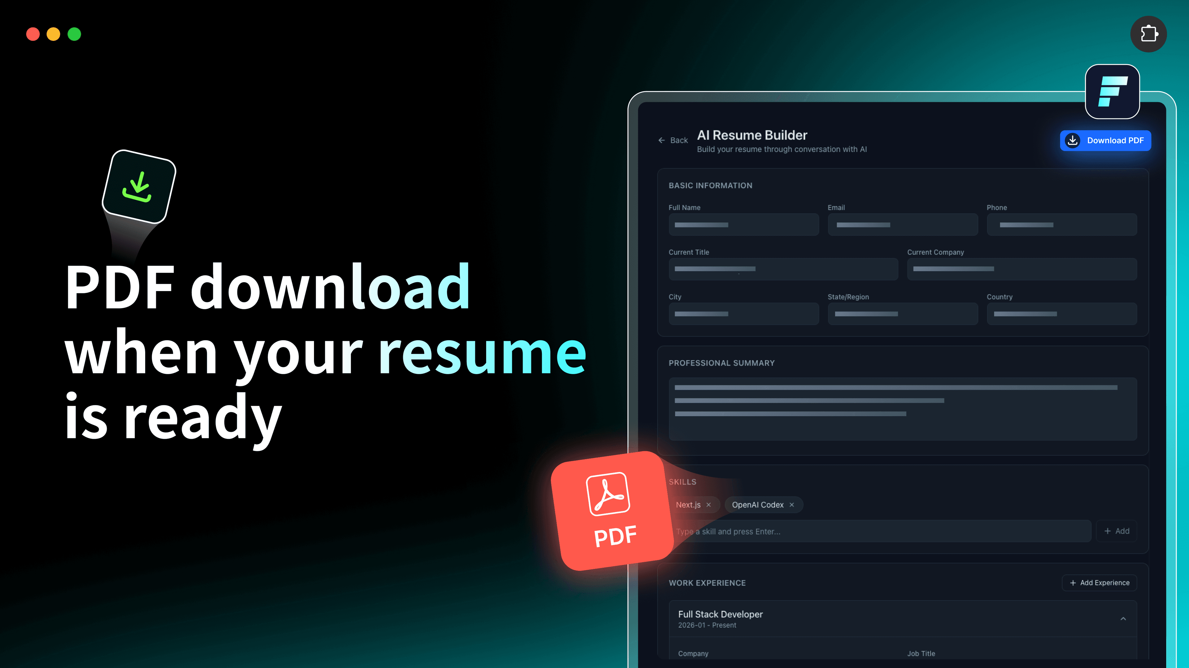 Resume Builder by Foundire screenshot 6