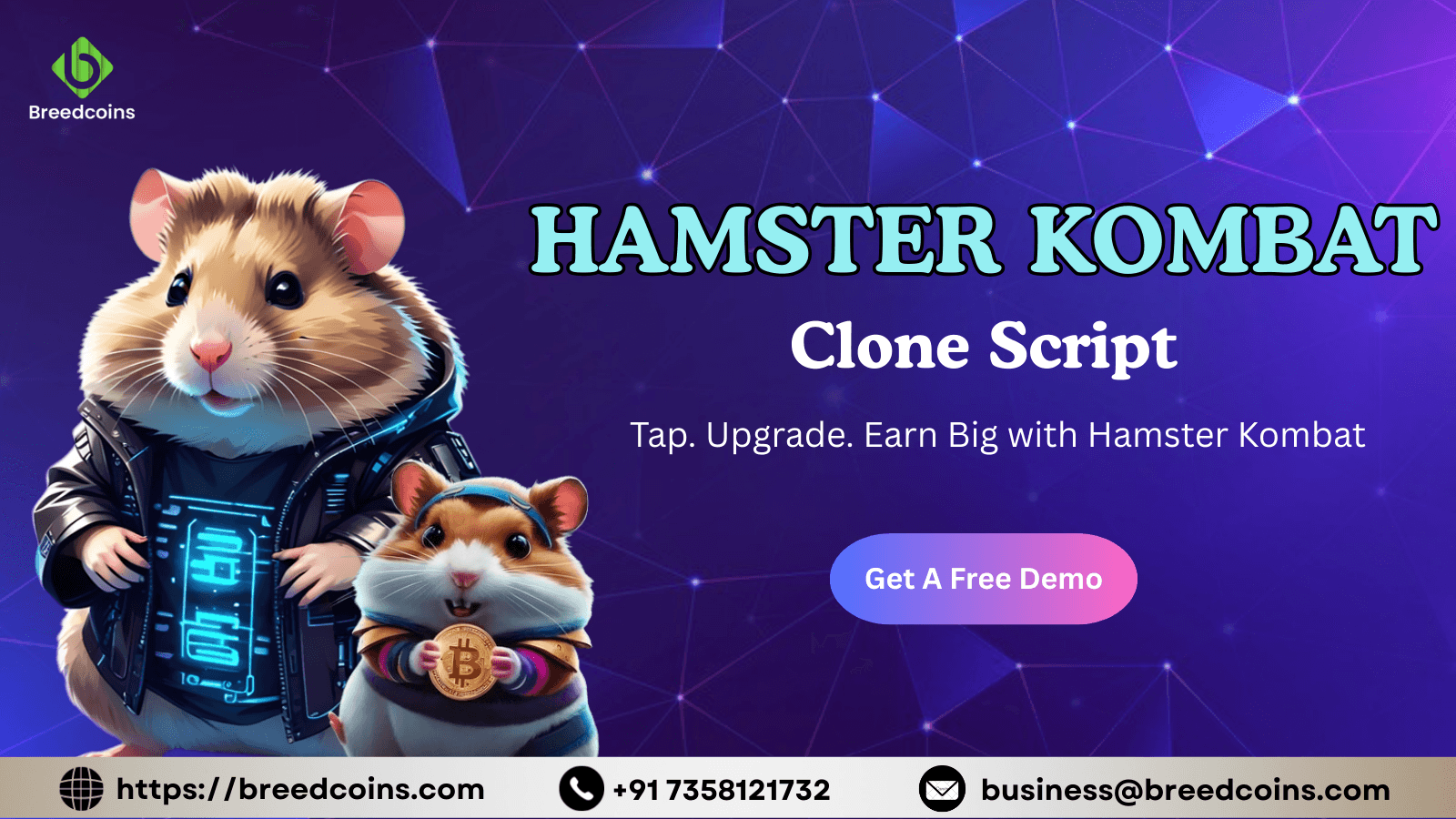 Hamster Kombat Clone Script | Breedcoins screenshot 2