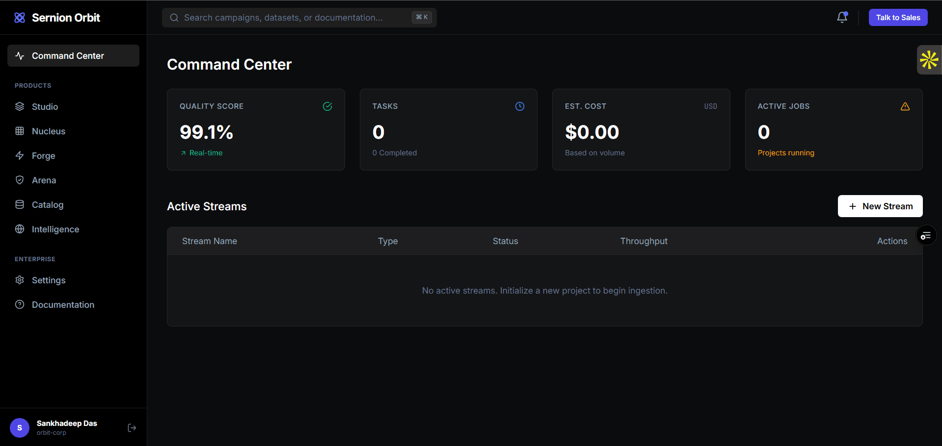 Sernion Orbit screenshot 1