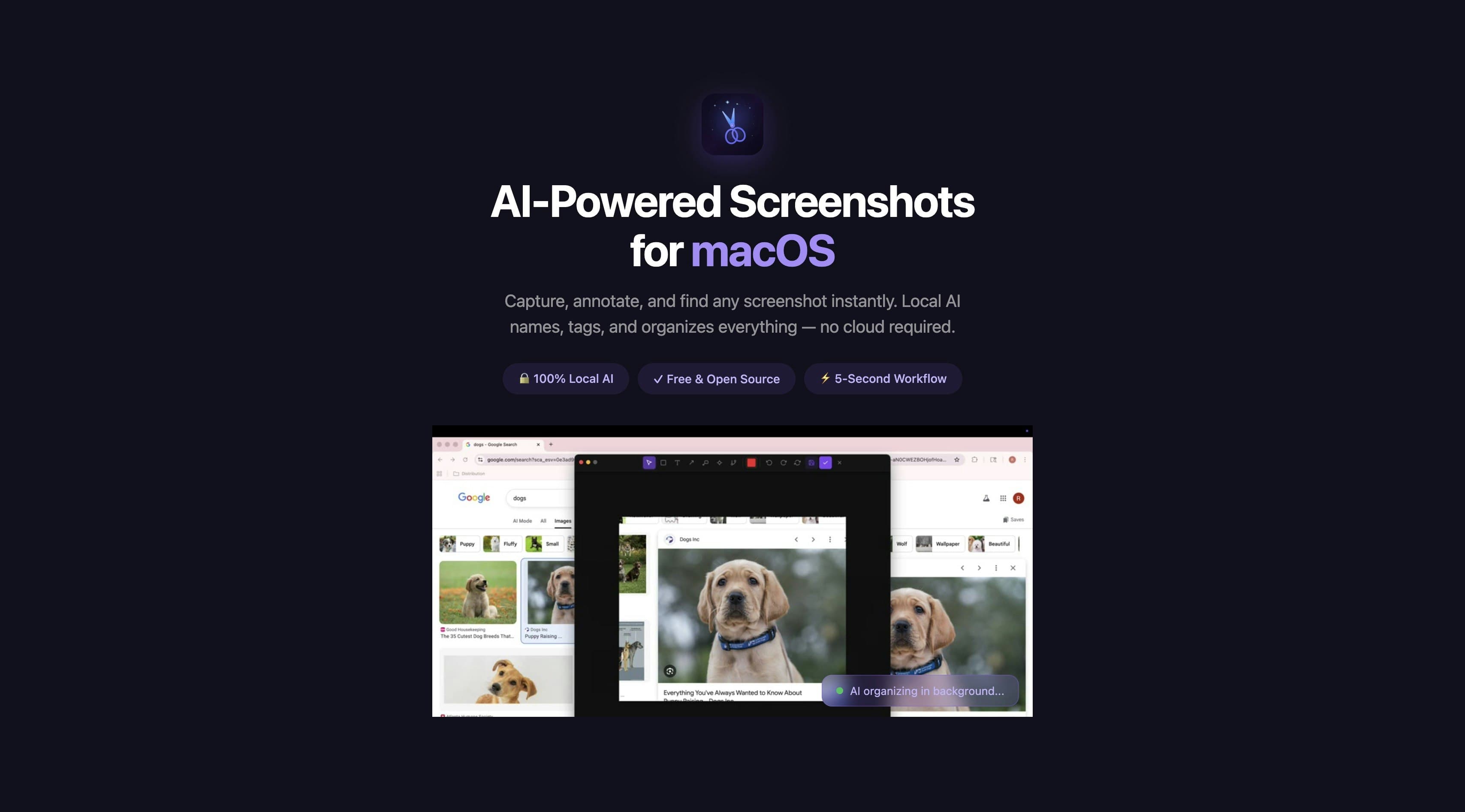 Snip - AI-powered macOS Screenshot Tool screenshot 2