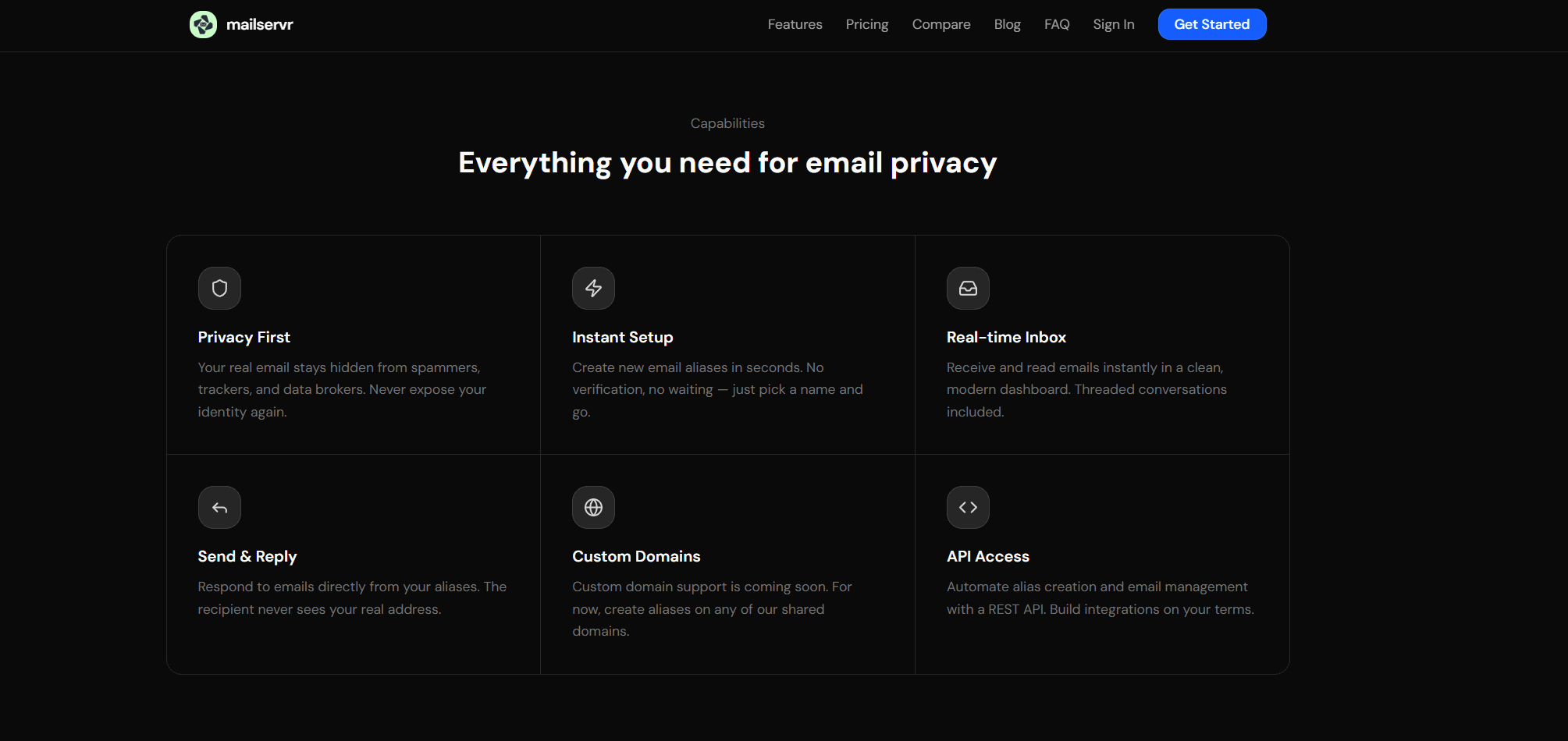 mailservr screenshot 3