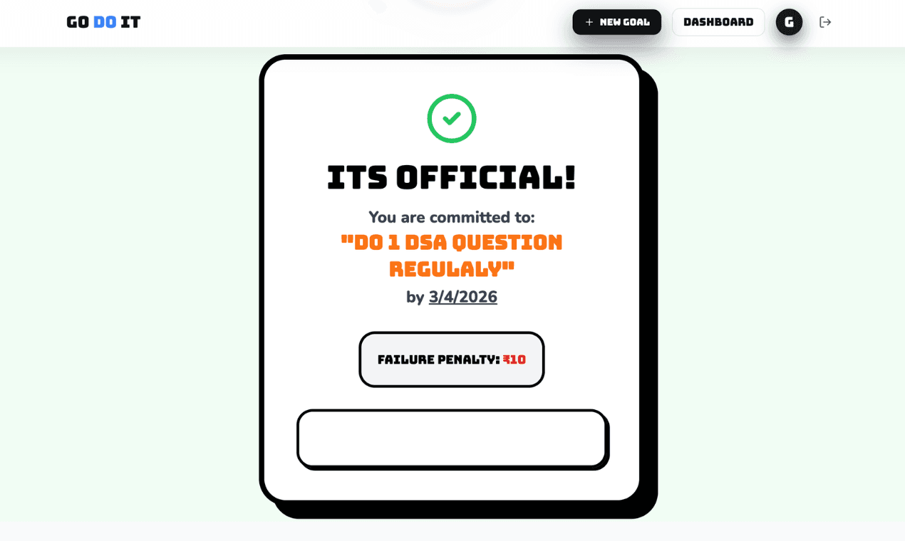 Jeetlo — Commit to your goals screenshot 2