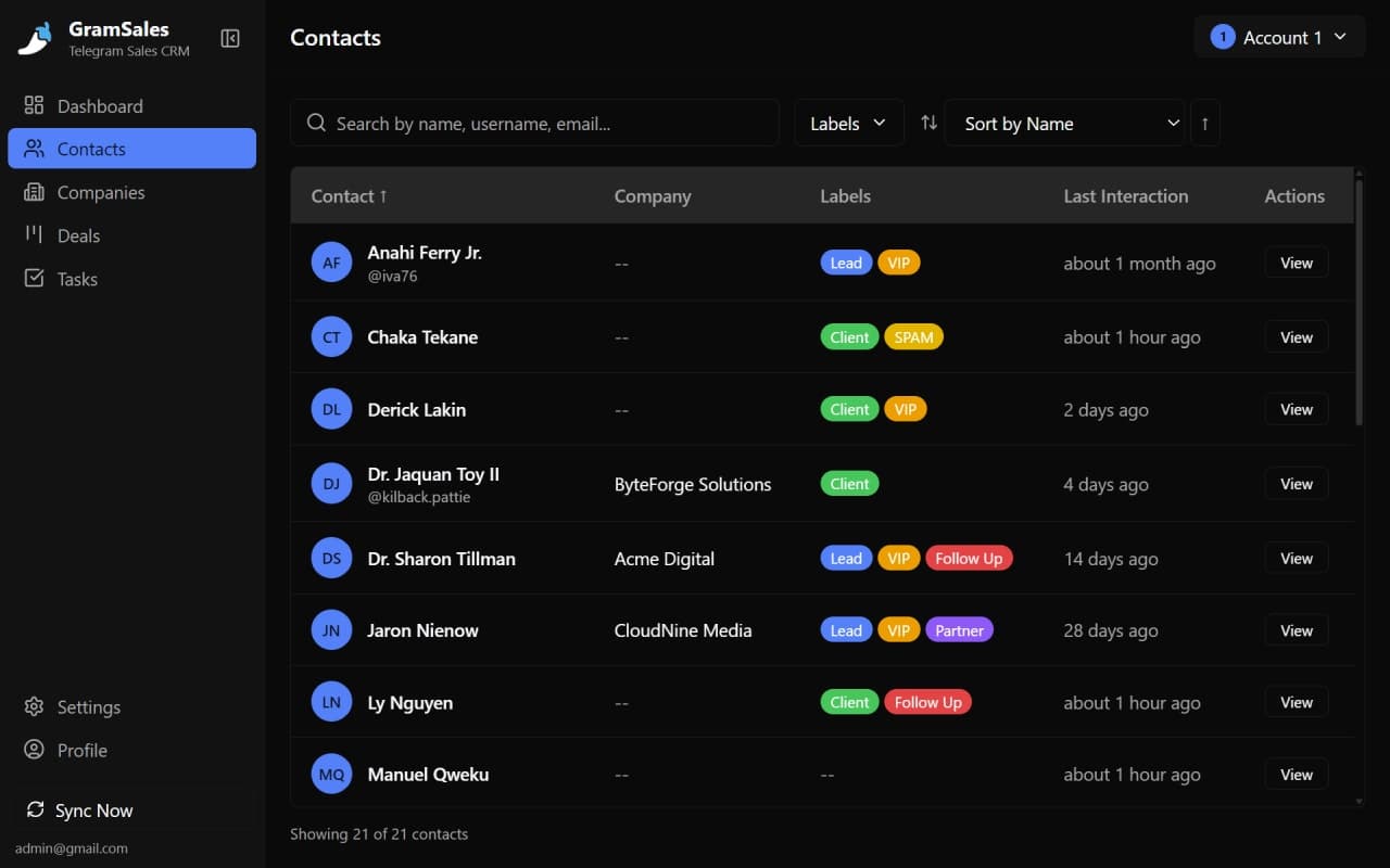 GramSales screenshot 3