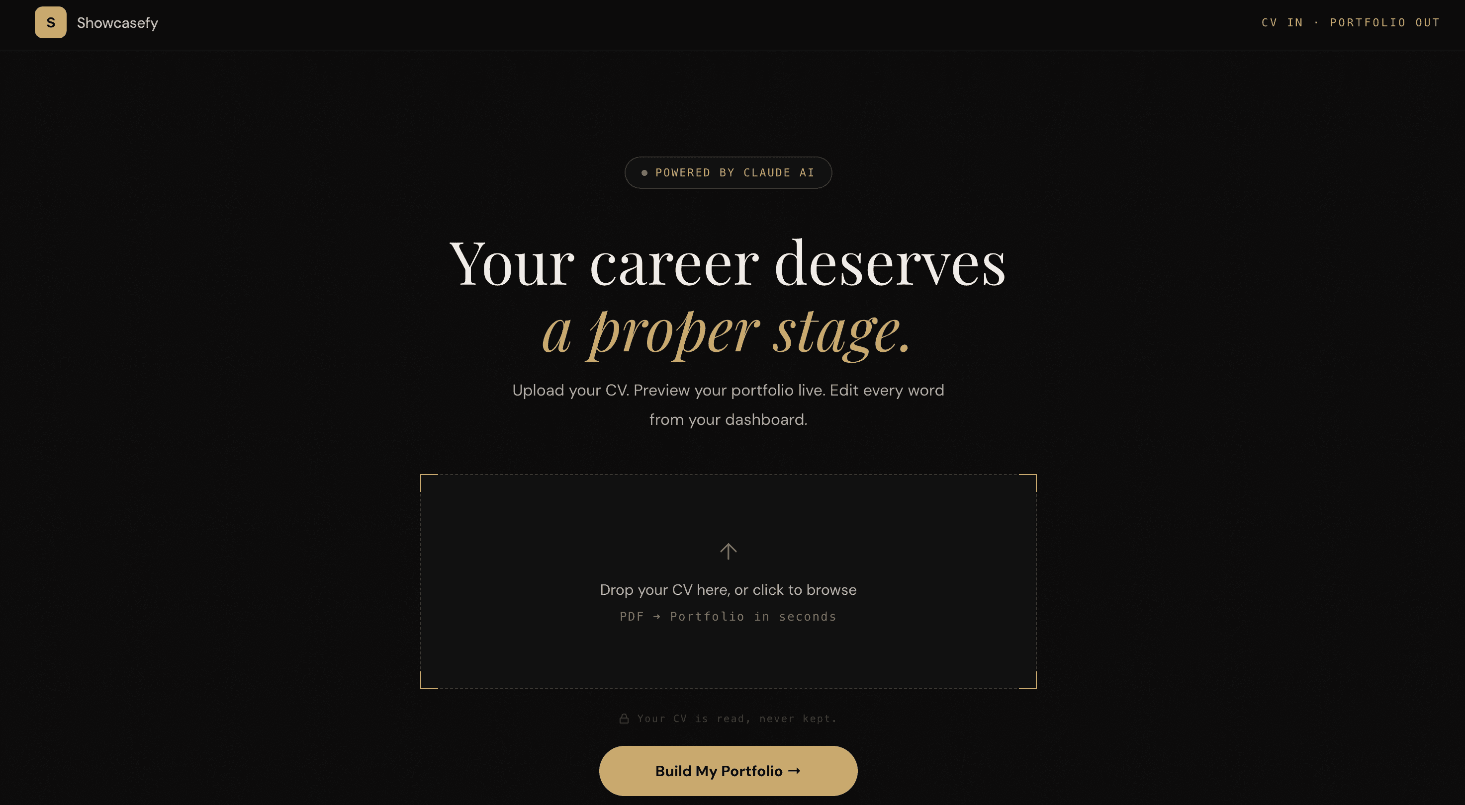 Showcasefy screenshot 1