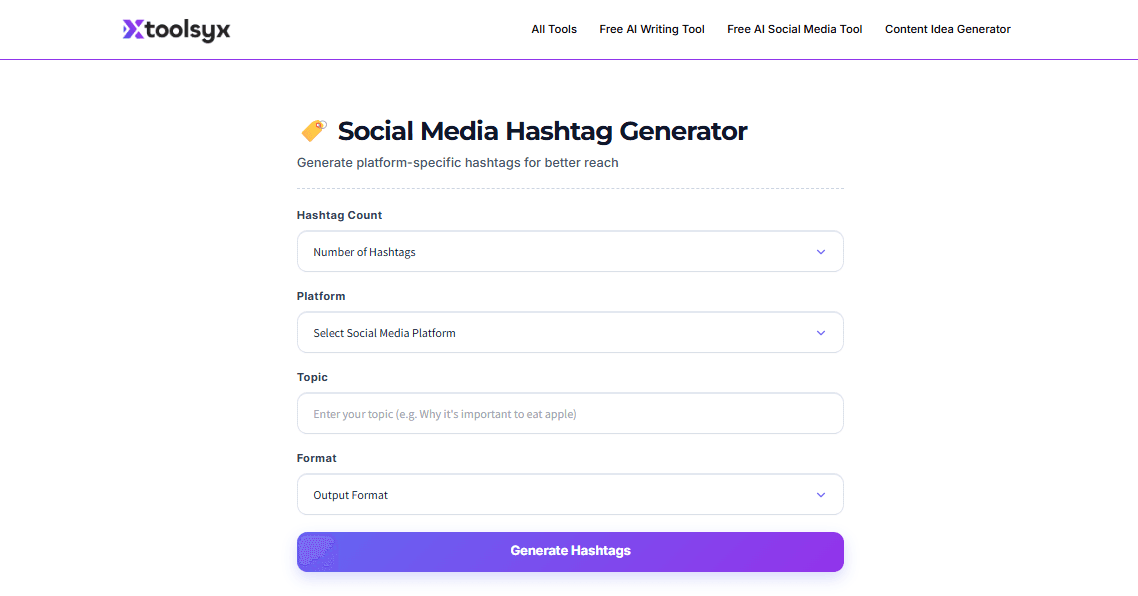 Toolsyx screenshot 1