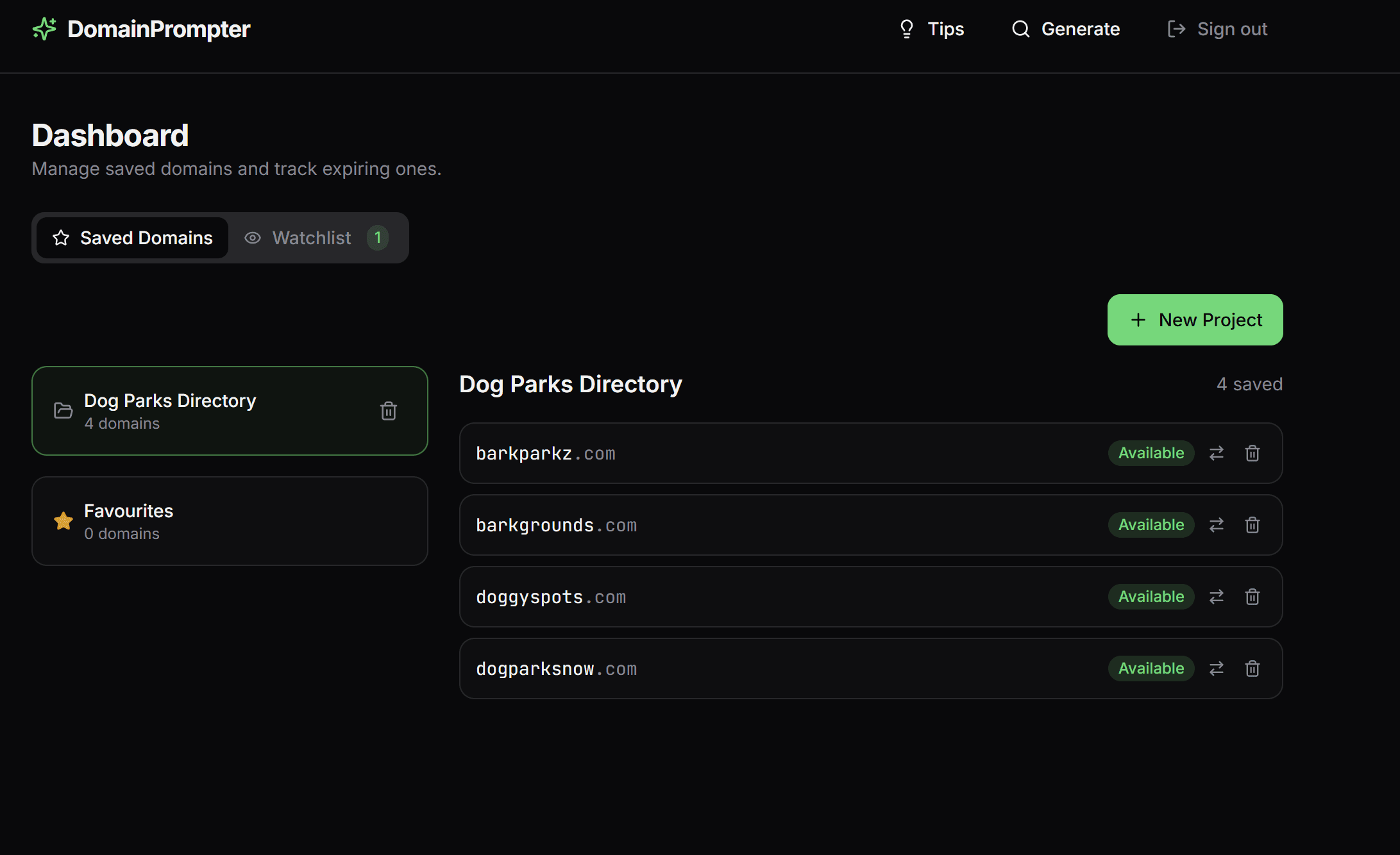 DomainPrompter screenshot 3