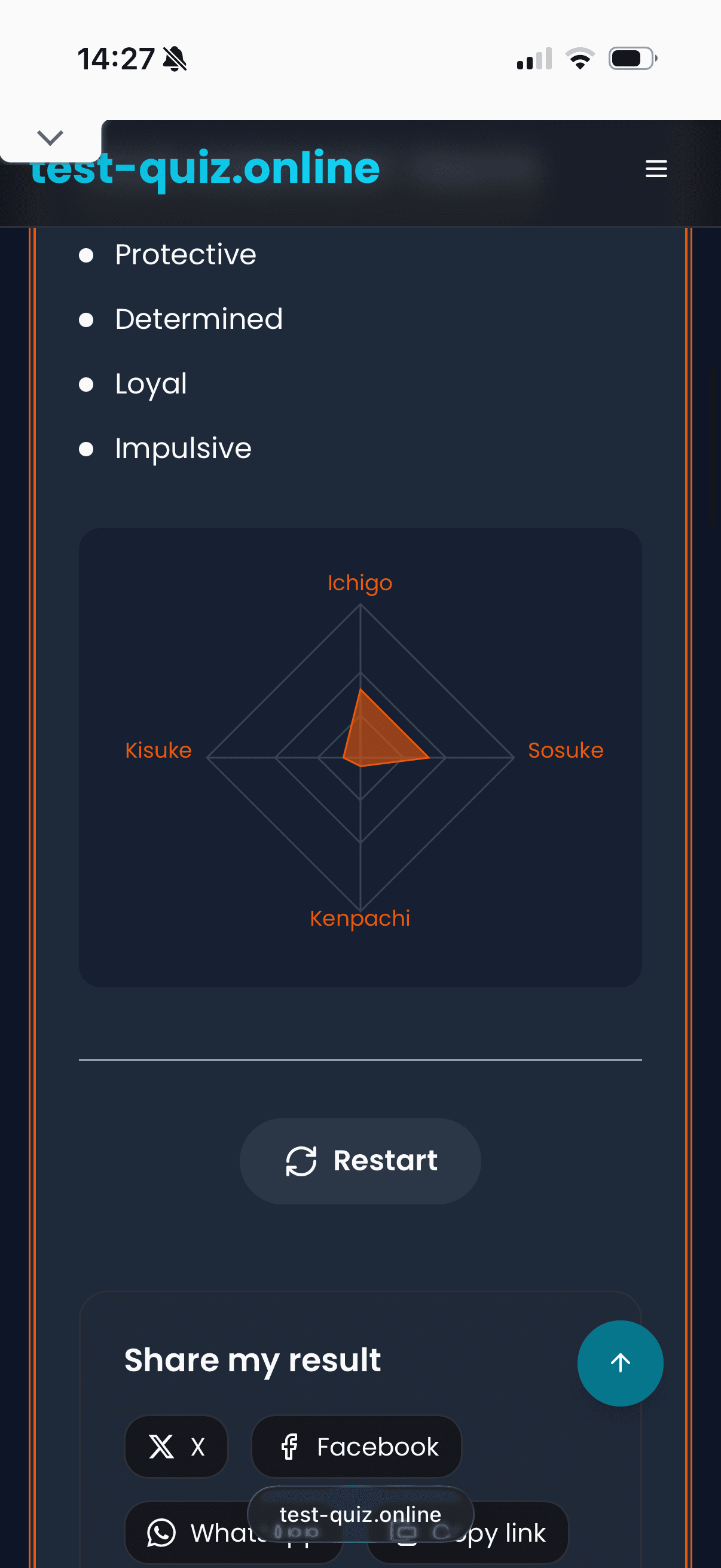 Test Quiz Online screenshot 2