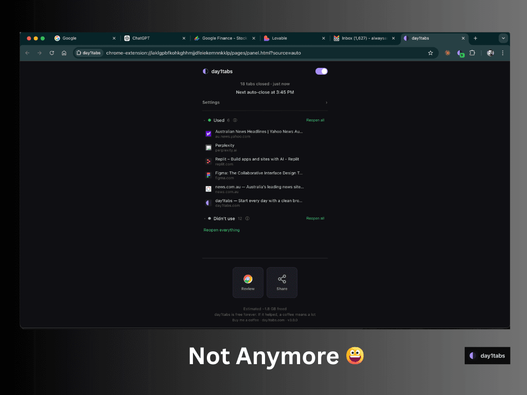 day1tabs screenshot 3