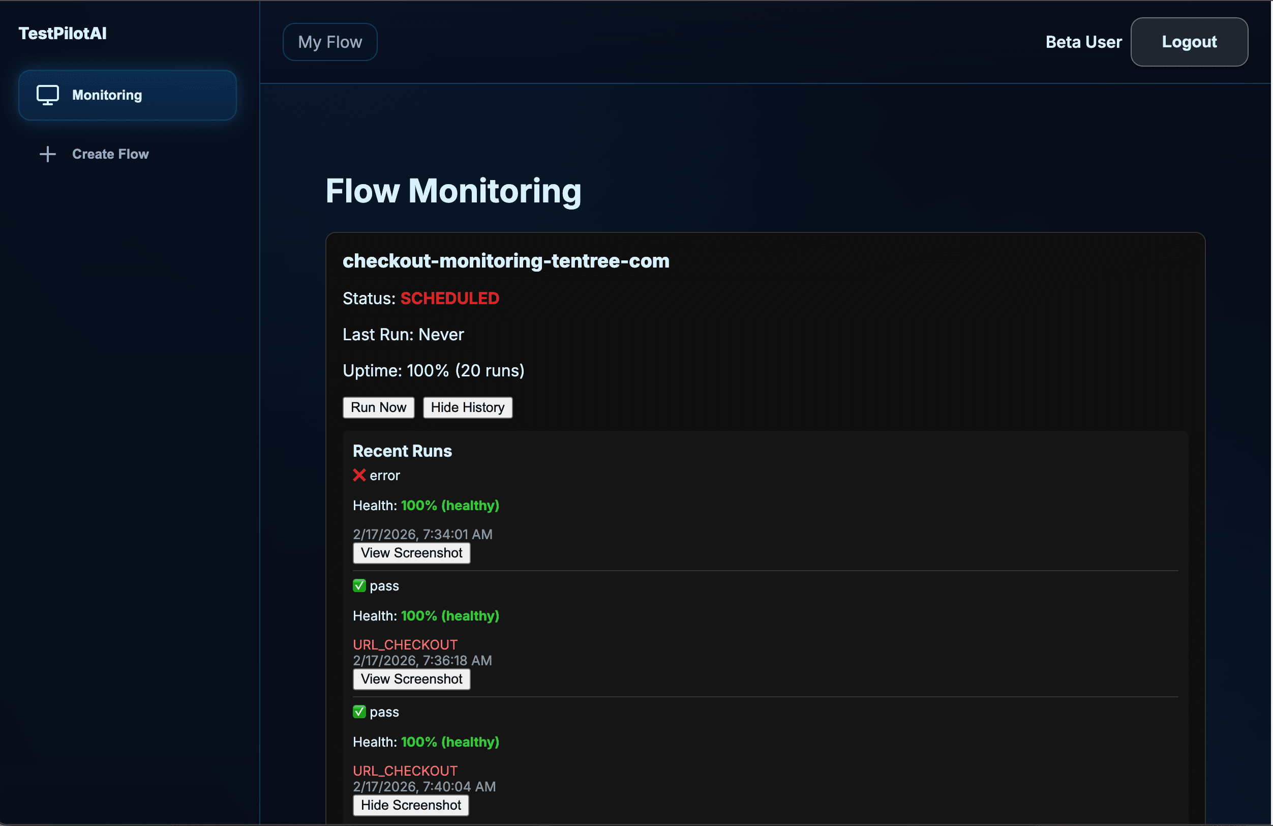 TestPilotAI screenshot 7