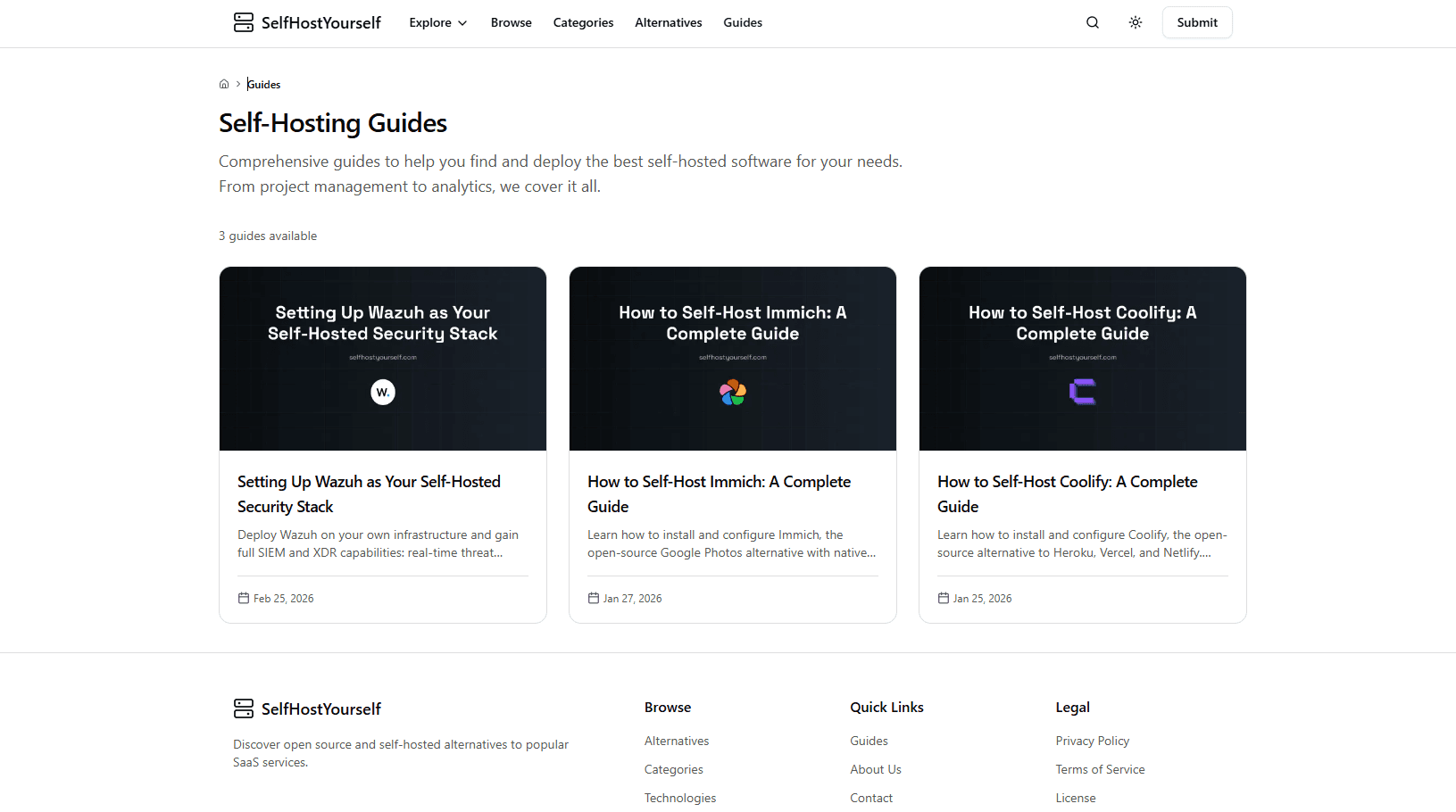 SelfHostYourself screenshot 3