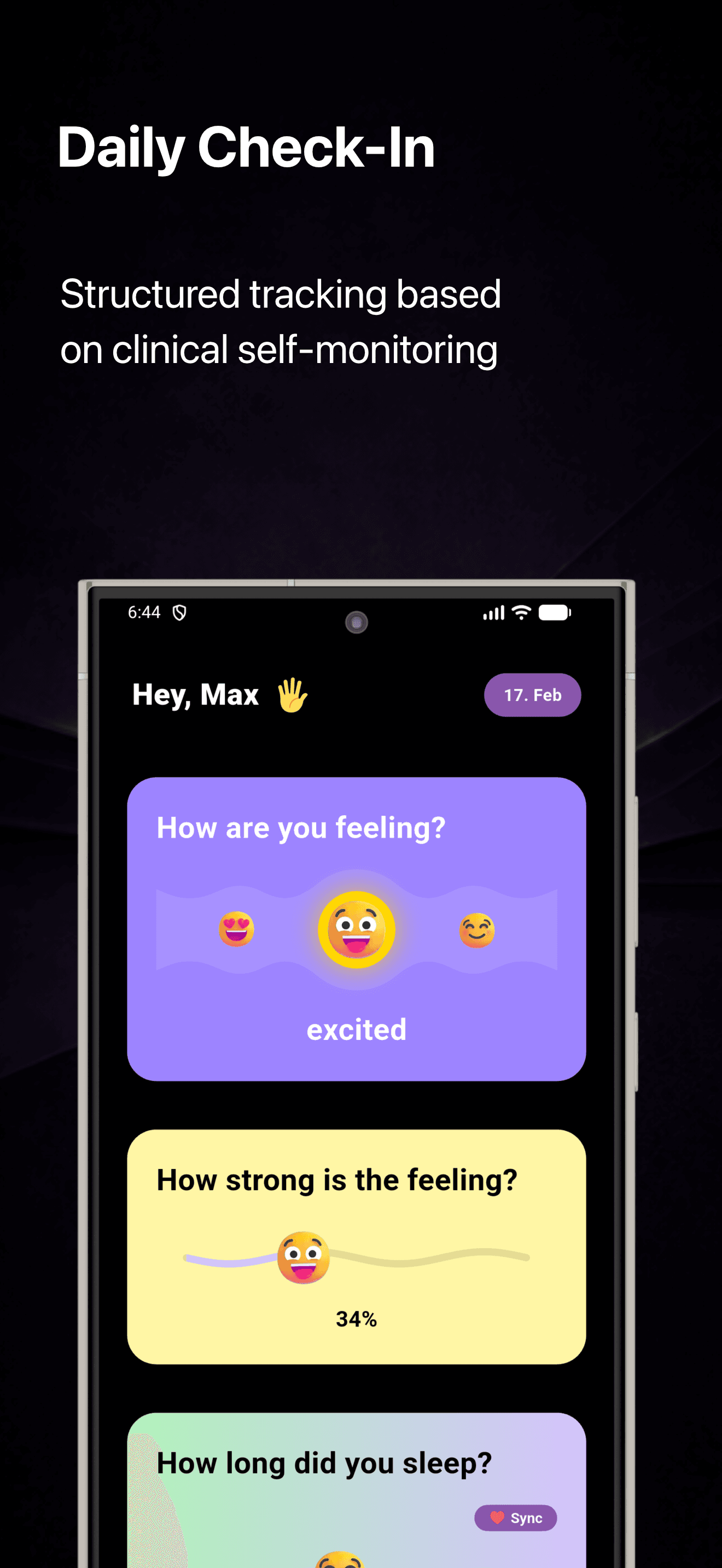 MoodTrackMe screenshot 2