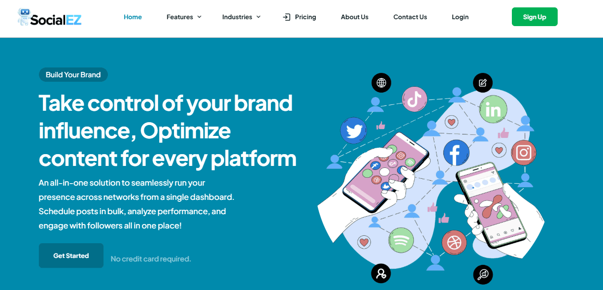 SocialEZ screenshot 1