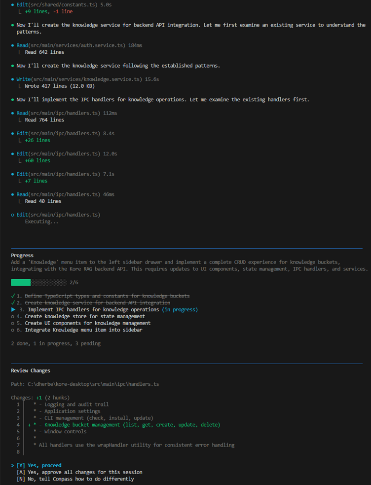 Nova CLI screenshot 4