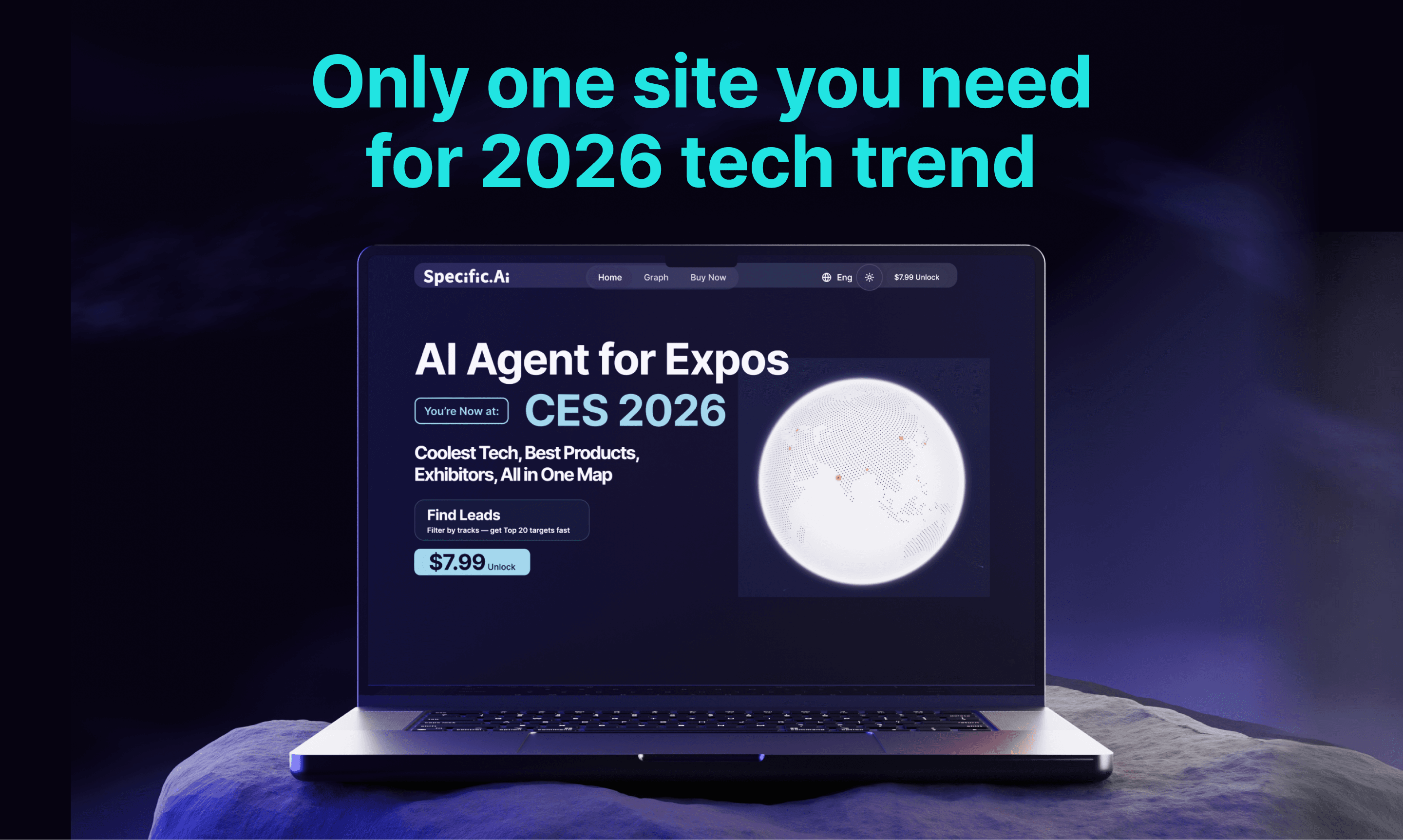 Specific AI Expo Agent: CES 2026 screenshot 1