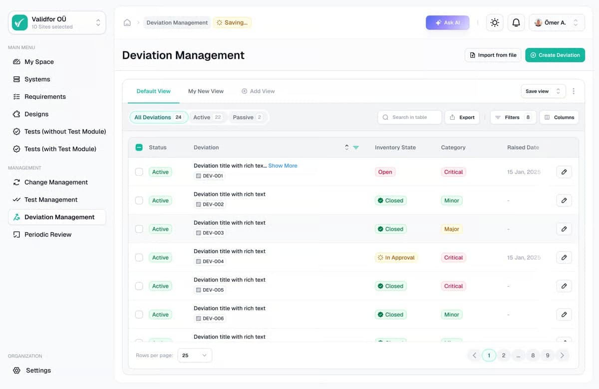 Validfor screenshot 2