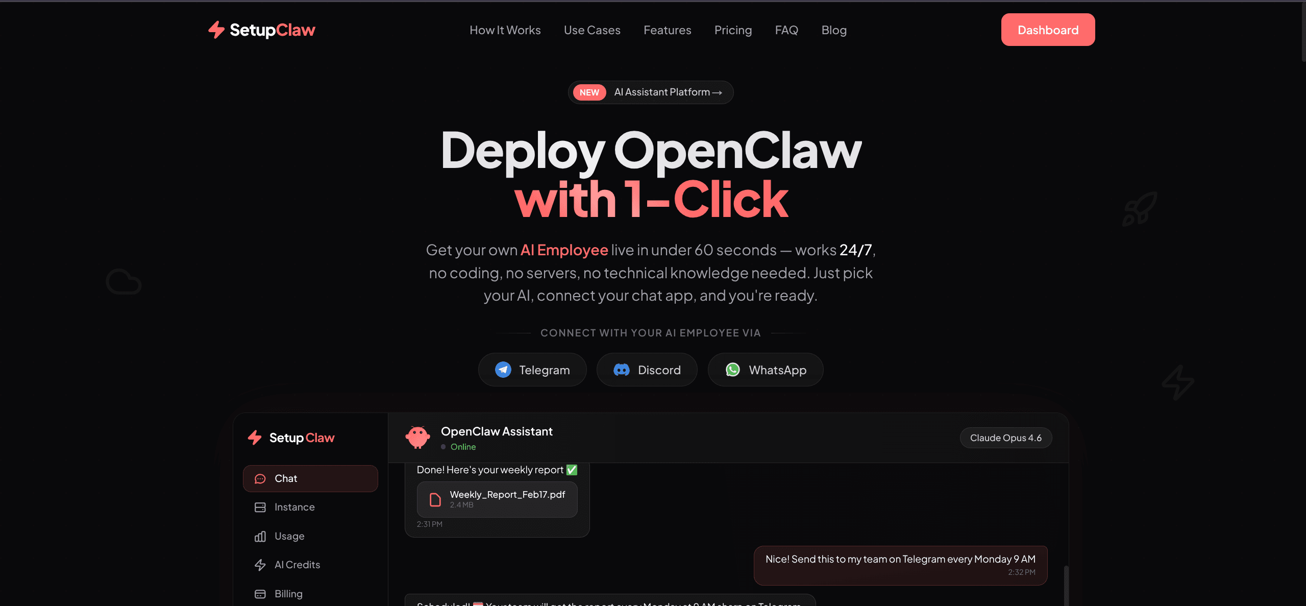 SetupClaw screenshot 2