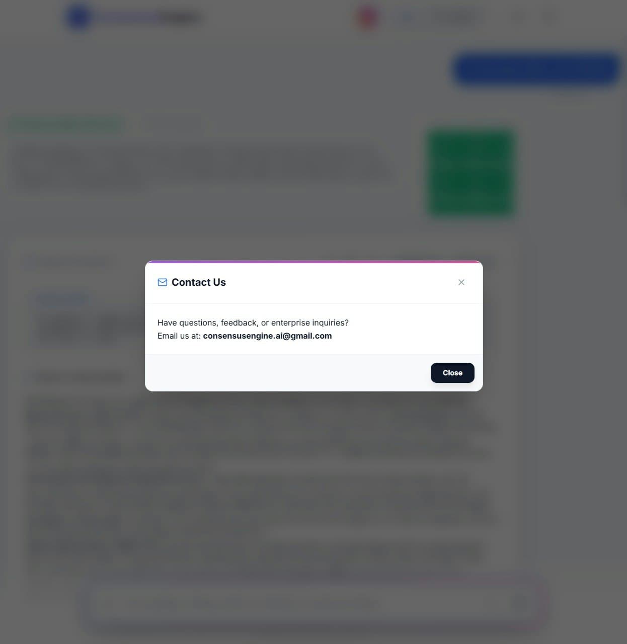 Consensus Engine screenshot 9