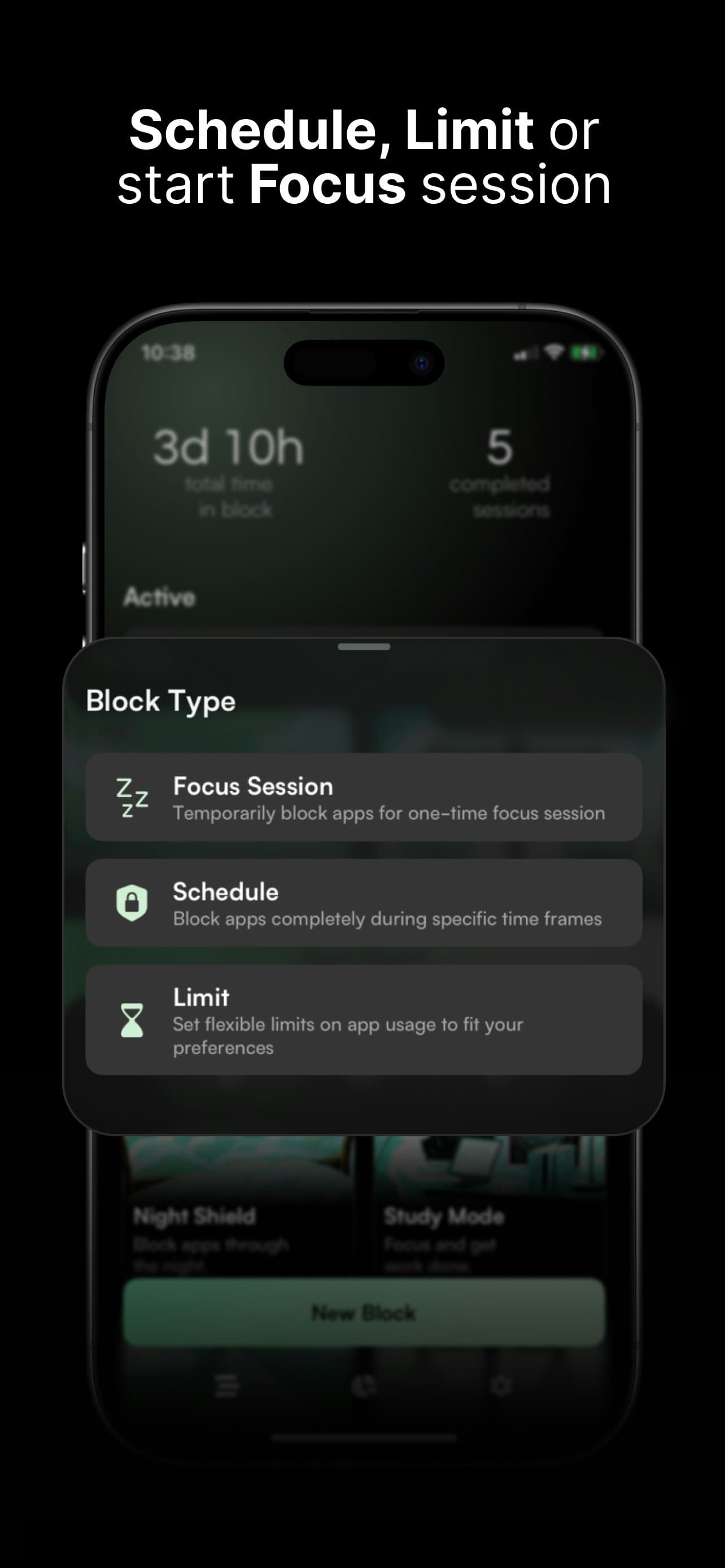 App Blocker for iPhone - Blokr screenshot 4