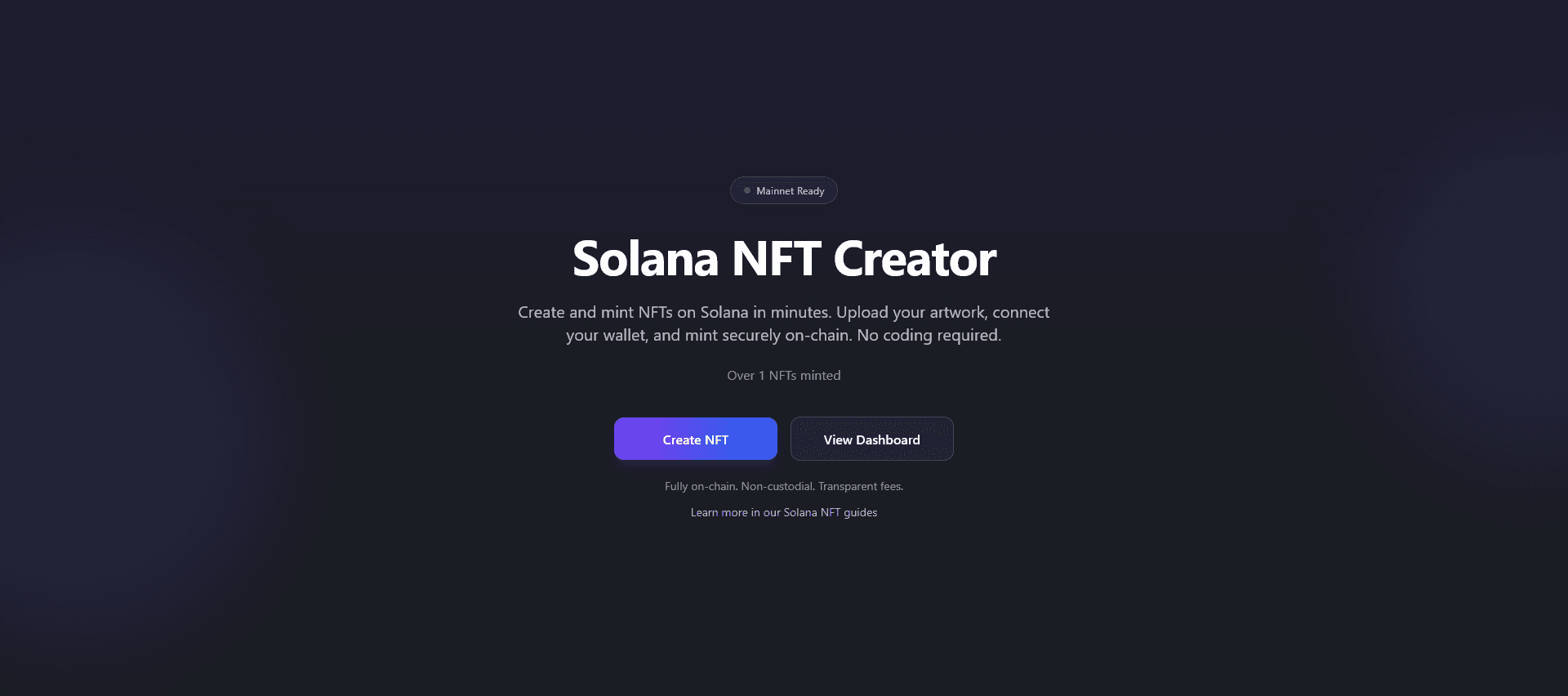 Solana NFT Creator screenshot 3