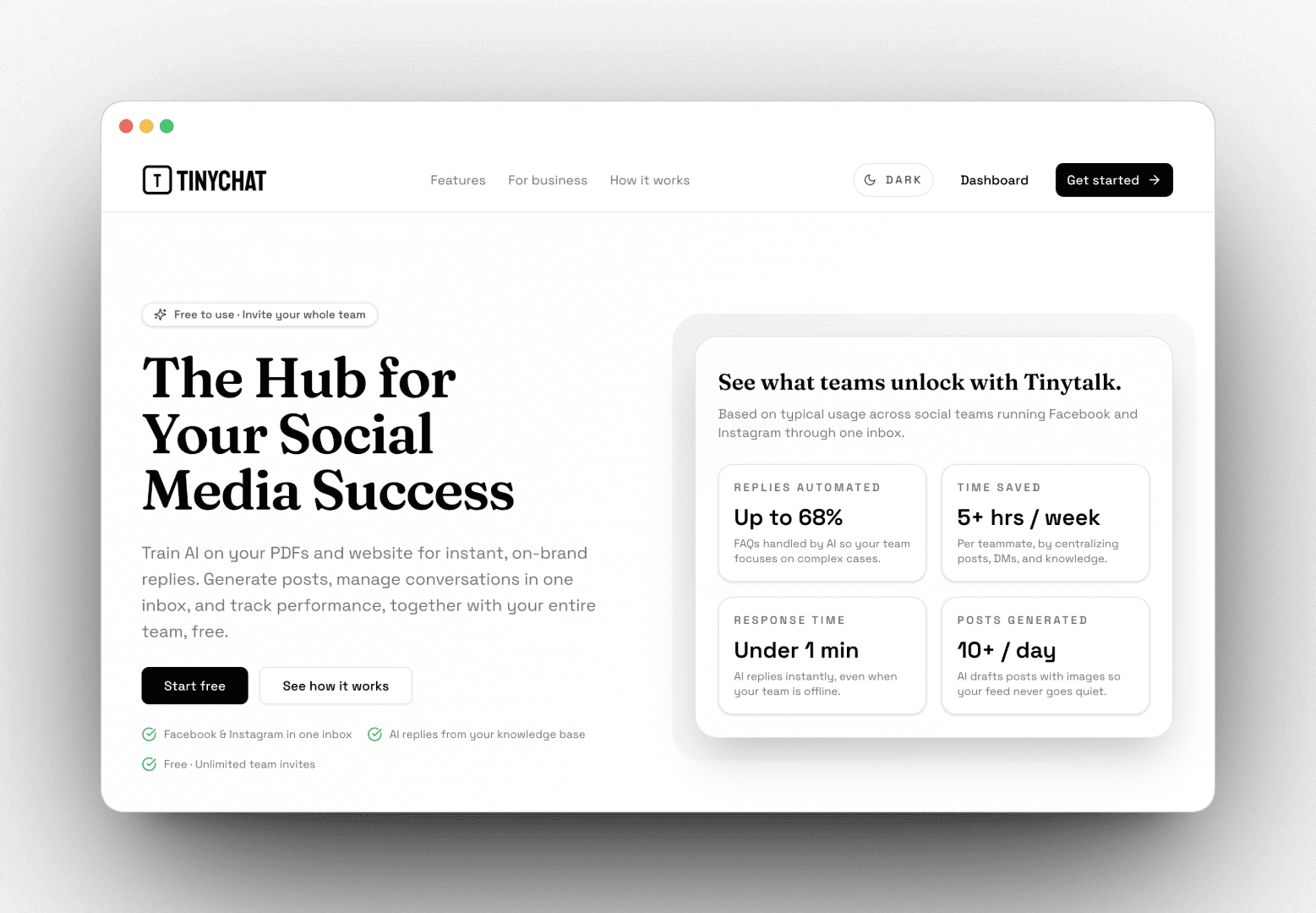 Tinychat screenshot 1