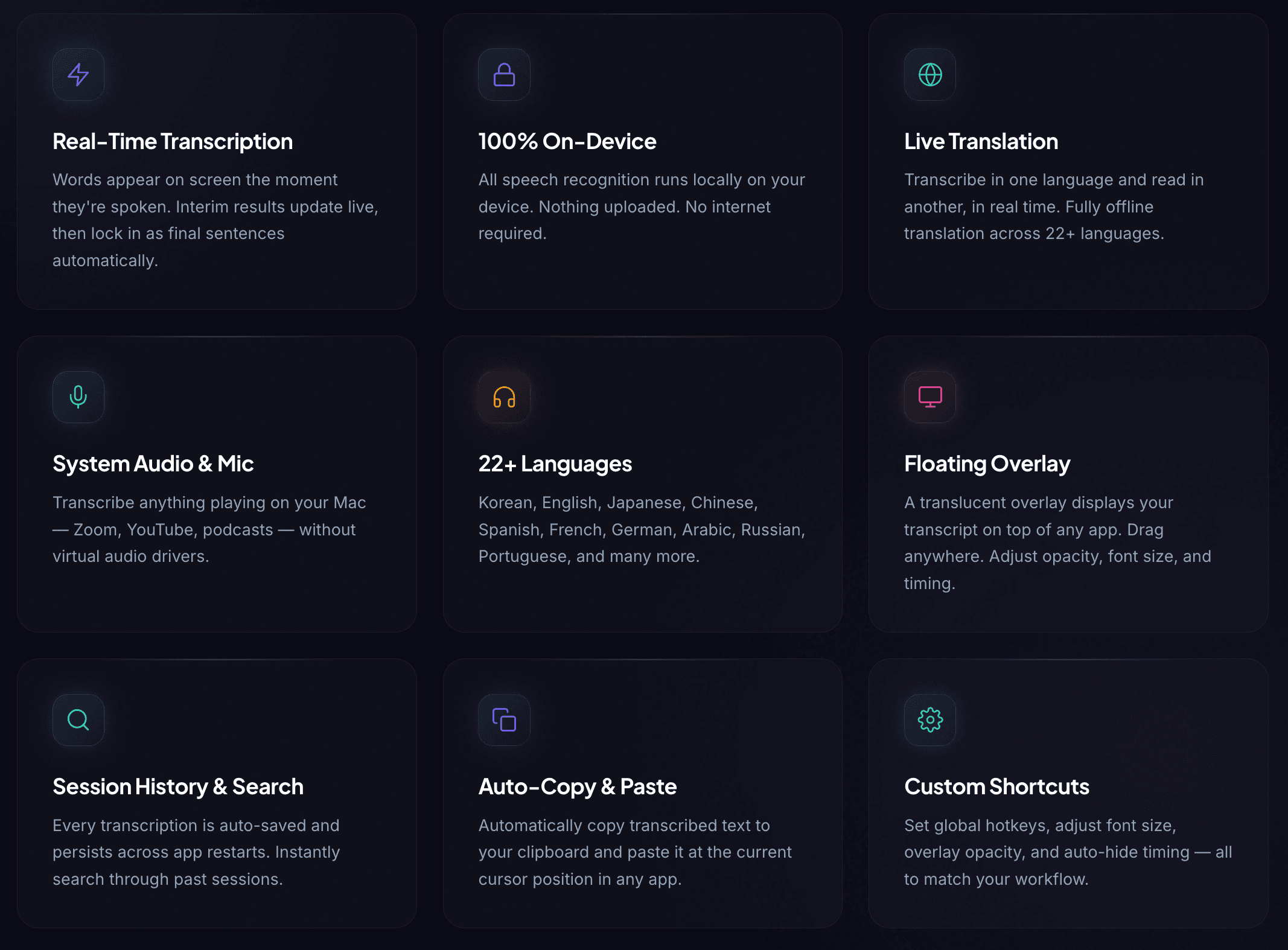 Glasscribe screenshot 5