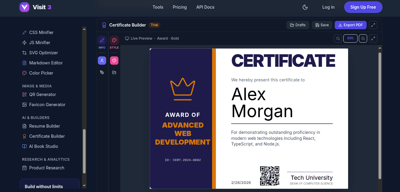 VisitThree screenshot 4