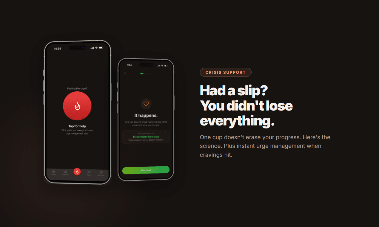 Uncaf — Break Free from Caffeine screenshot 5