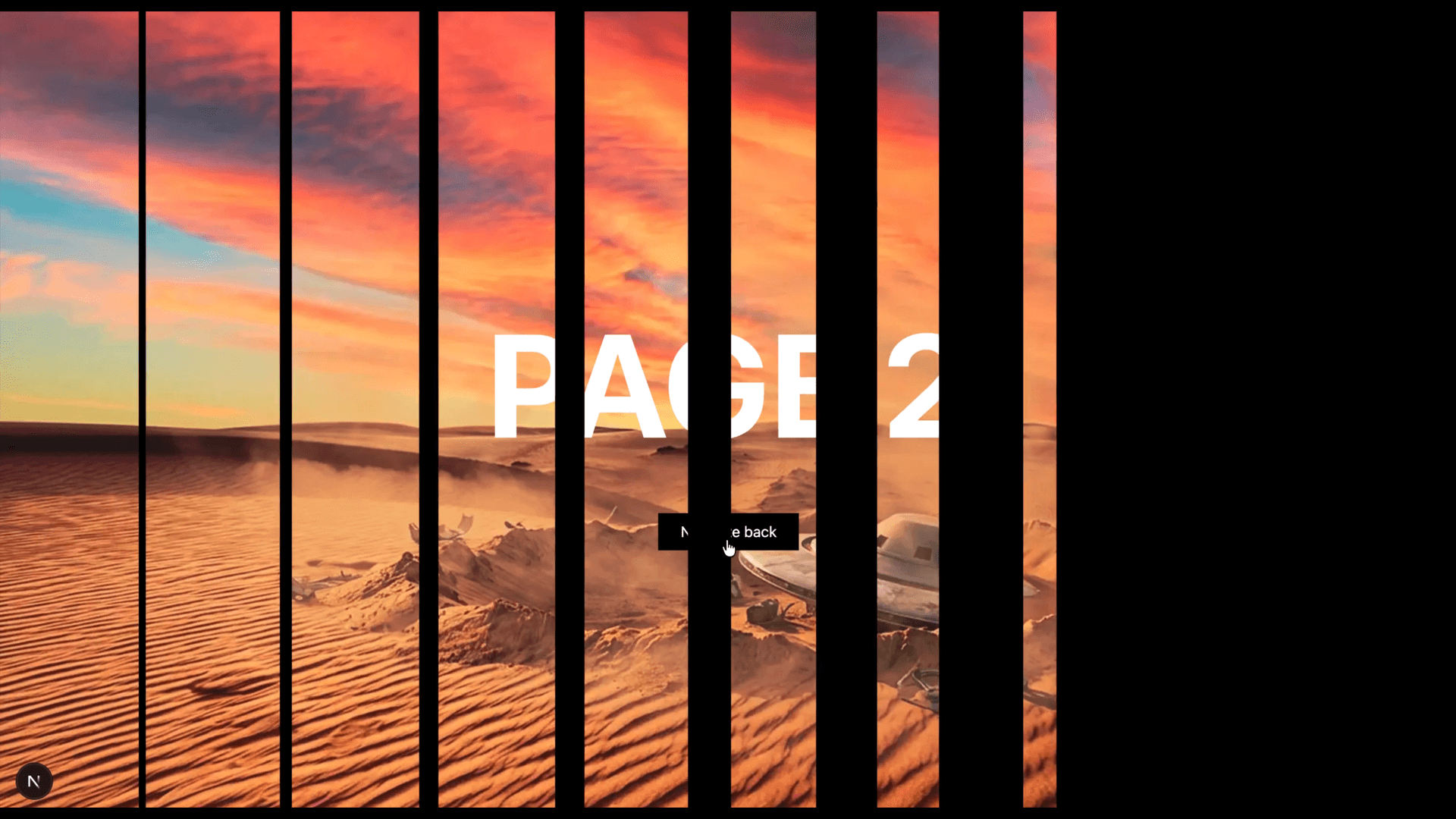 Next.js Page Transition Kit screenshot 1