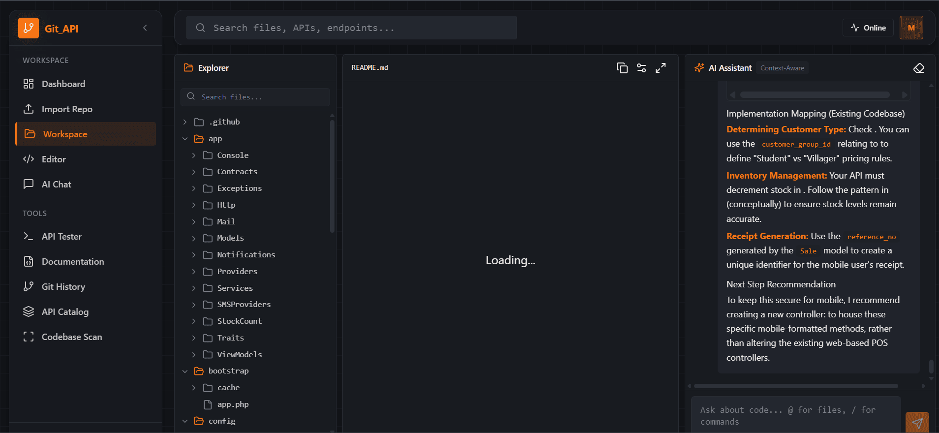 Git_API54 screenshot 3
