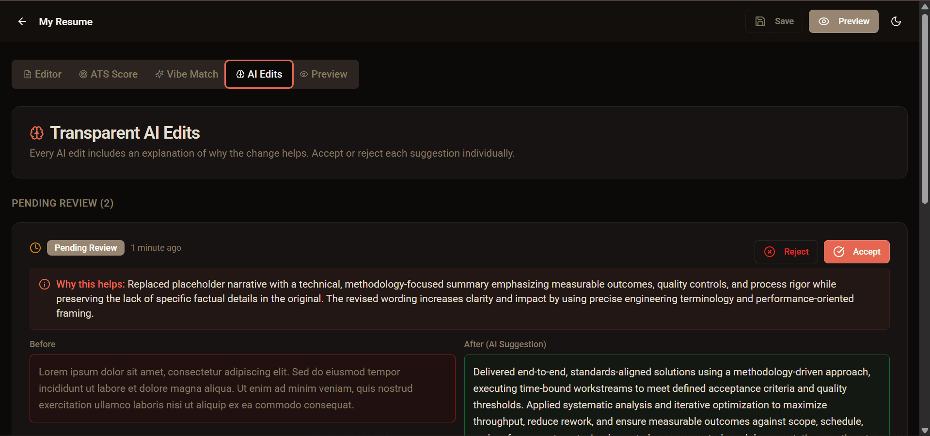 RobotResume FREE AI Resume Builder screenshot 8