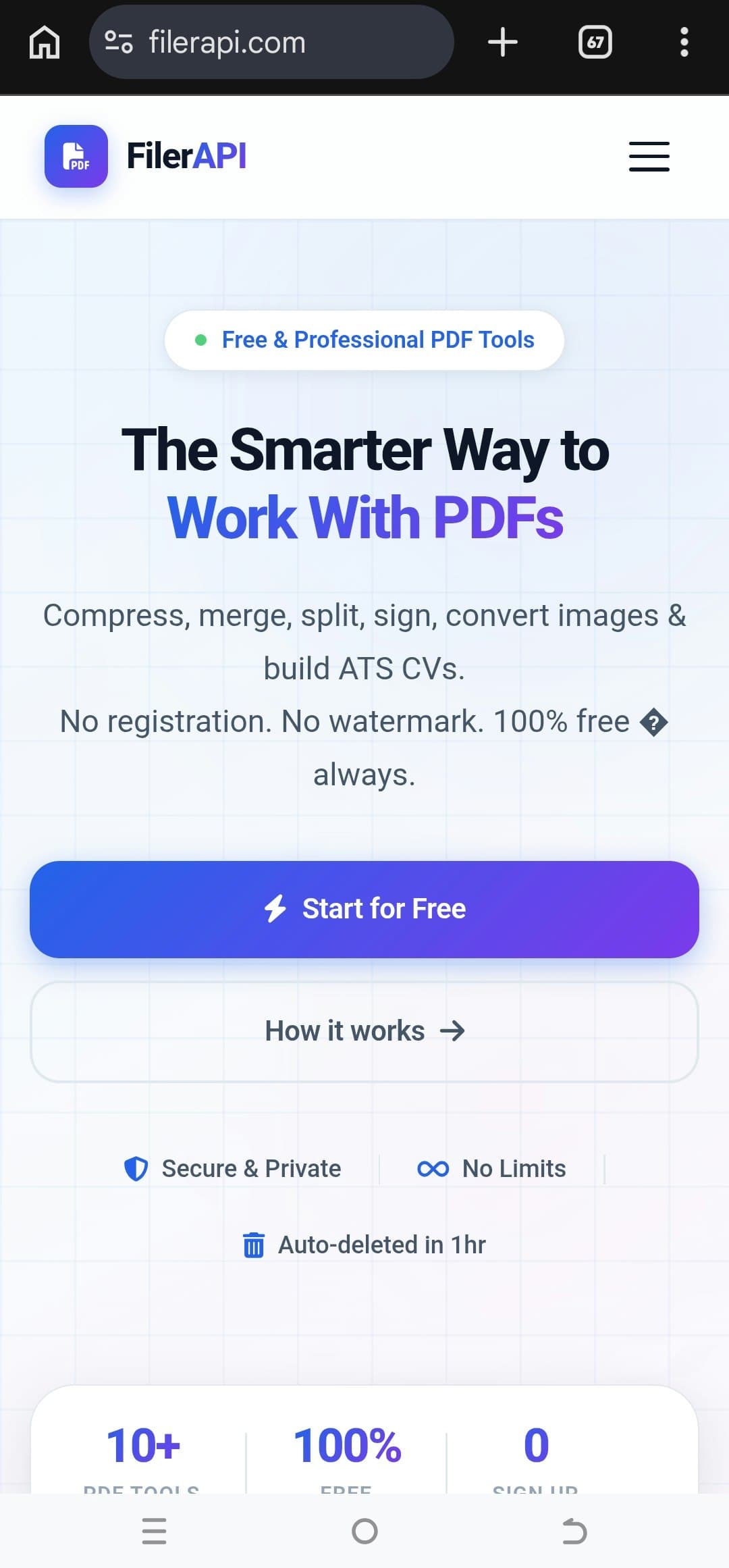 FilerAPI screenshot 3